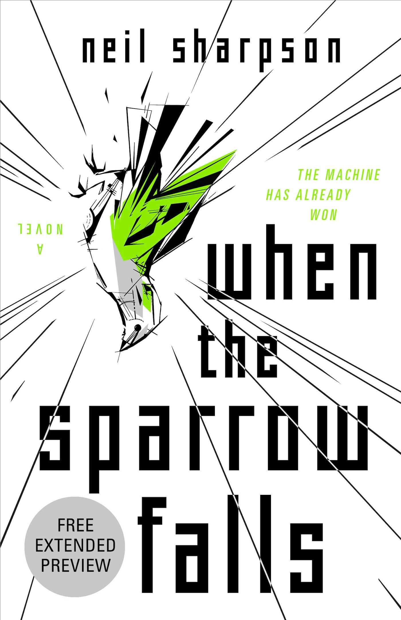 Cover for the book titled as: When the Sparrow Falls Sneak Peek