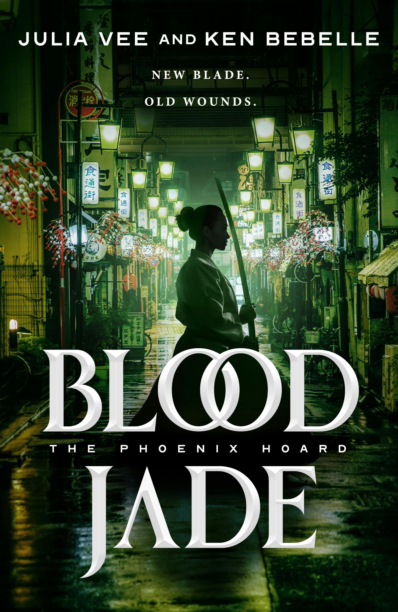 Cover for the book titled as: Blood Jade