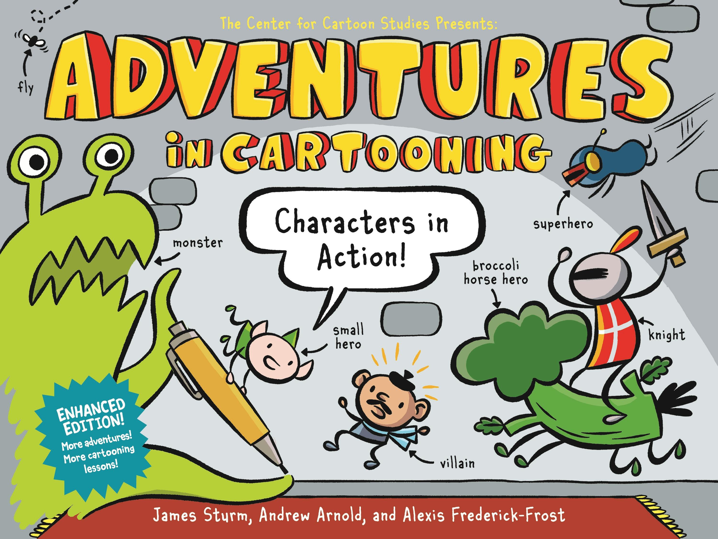 Image of Adventures in Cartooning: Characters in Action (Enhanced Edition)