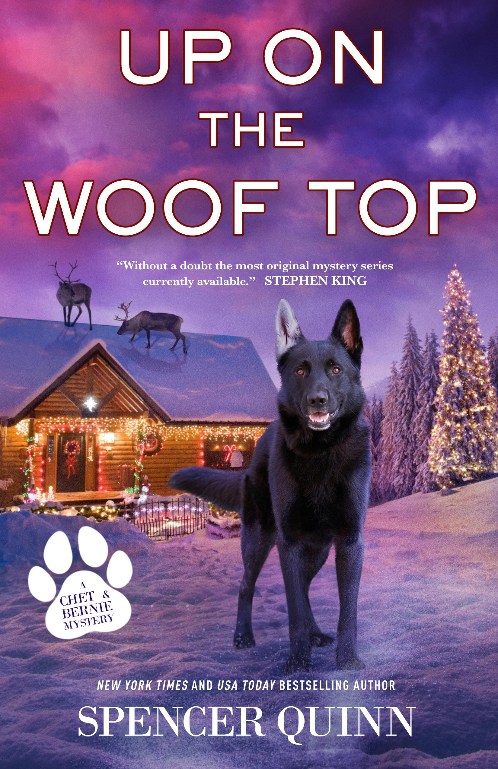 Cover for the book titled as: Up on the Woof Top