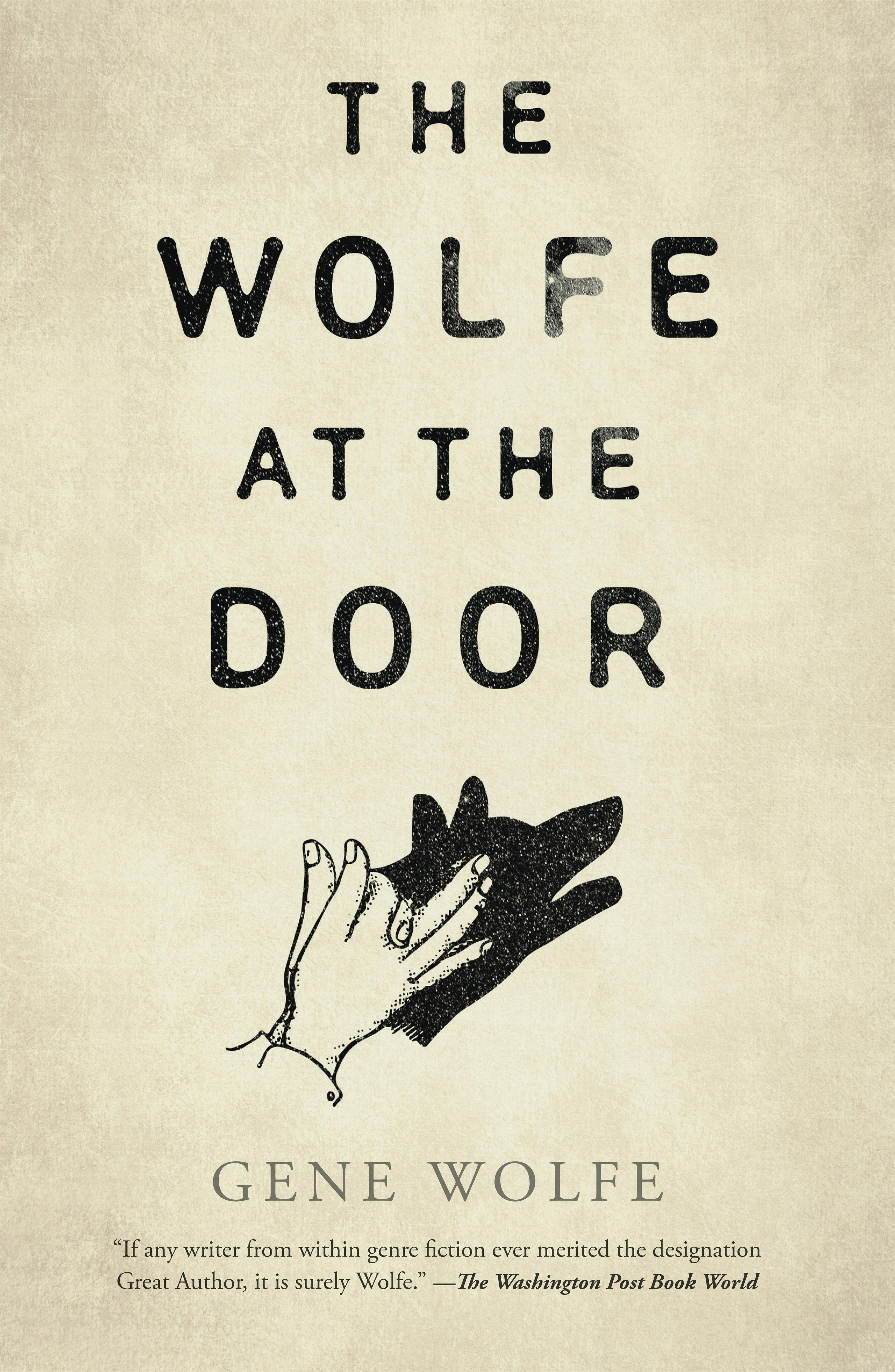 Cover for the book titled as: The Wolfe at the Door