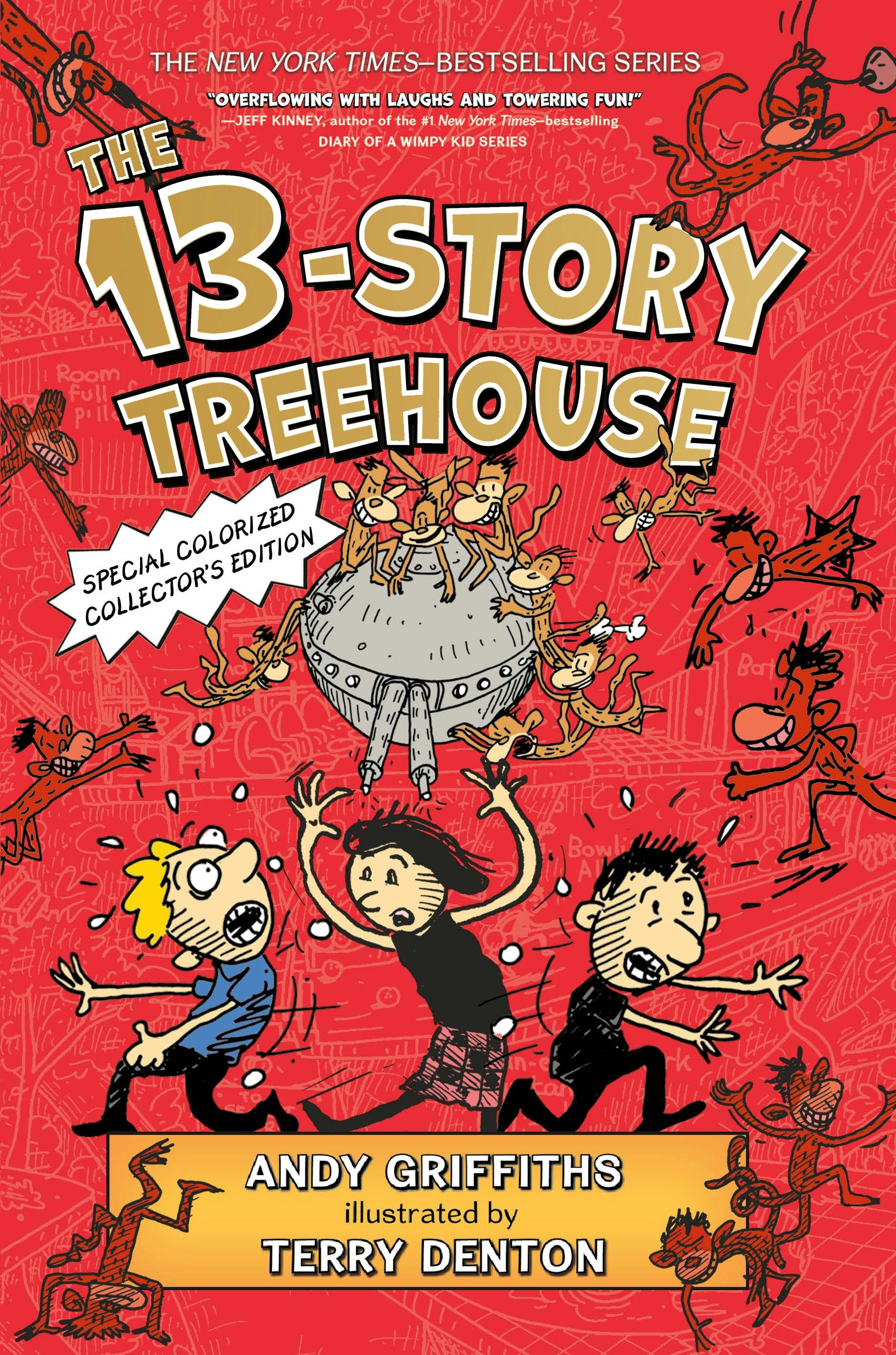 The 13-156 Storey Treehouse ツリーハウス 洋書 絵本