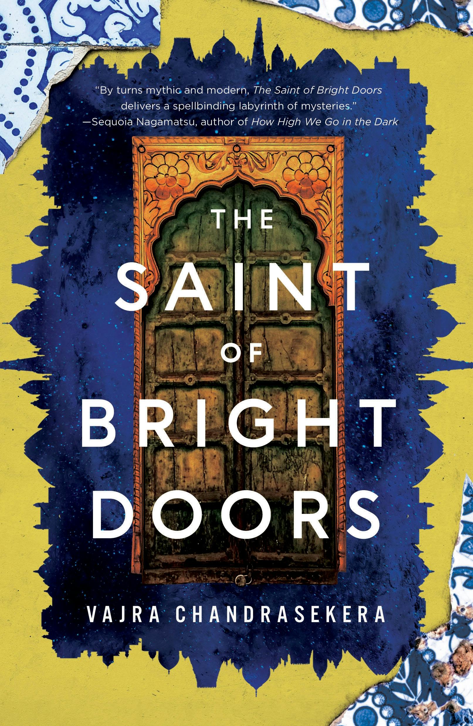 Cover for the book titled as: The Saint of Bright Doors