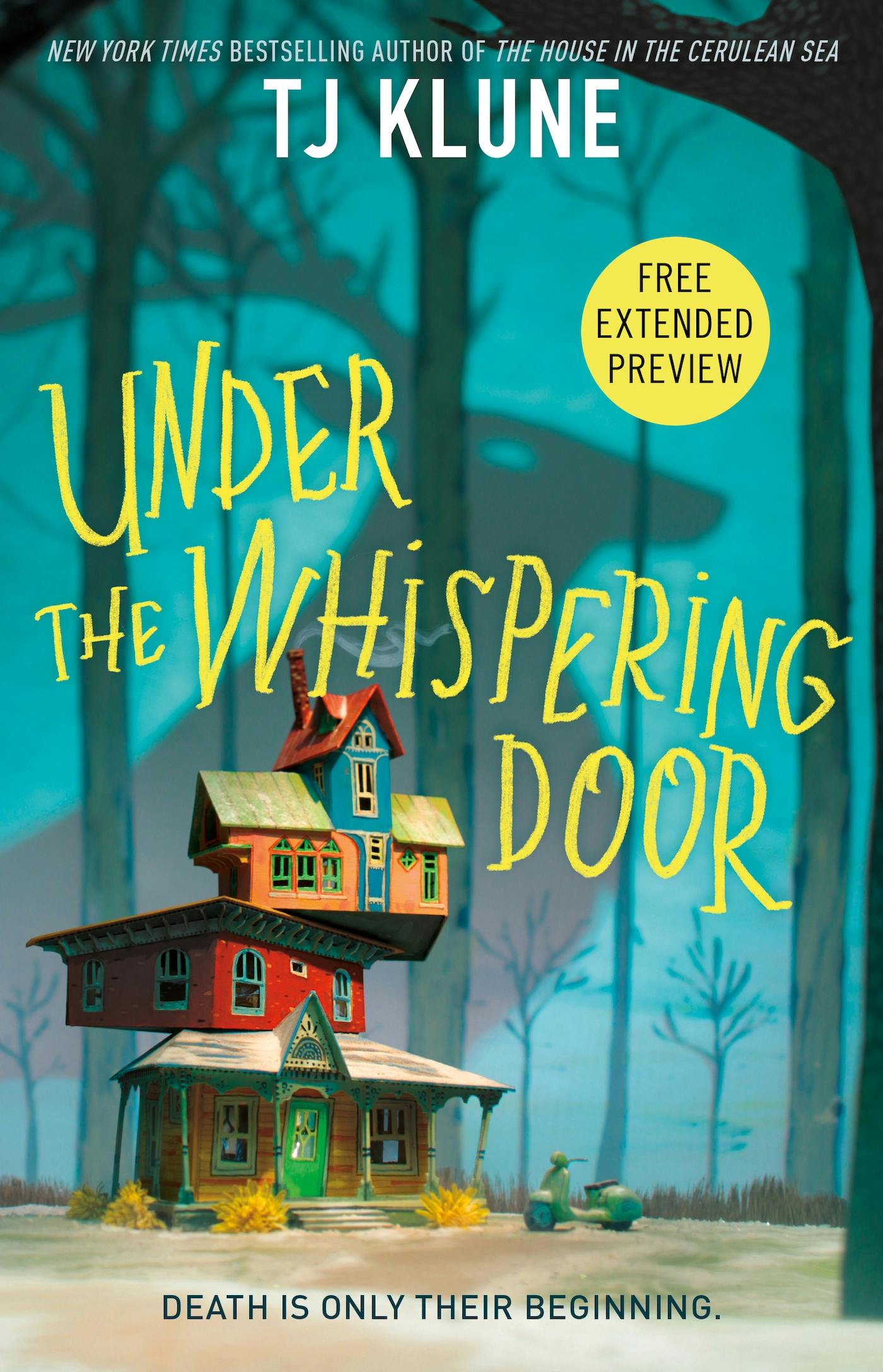 Cover for the book titled as: Under the Whispering Door Sneak Peek