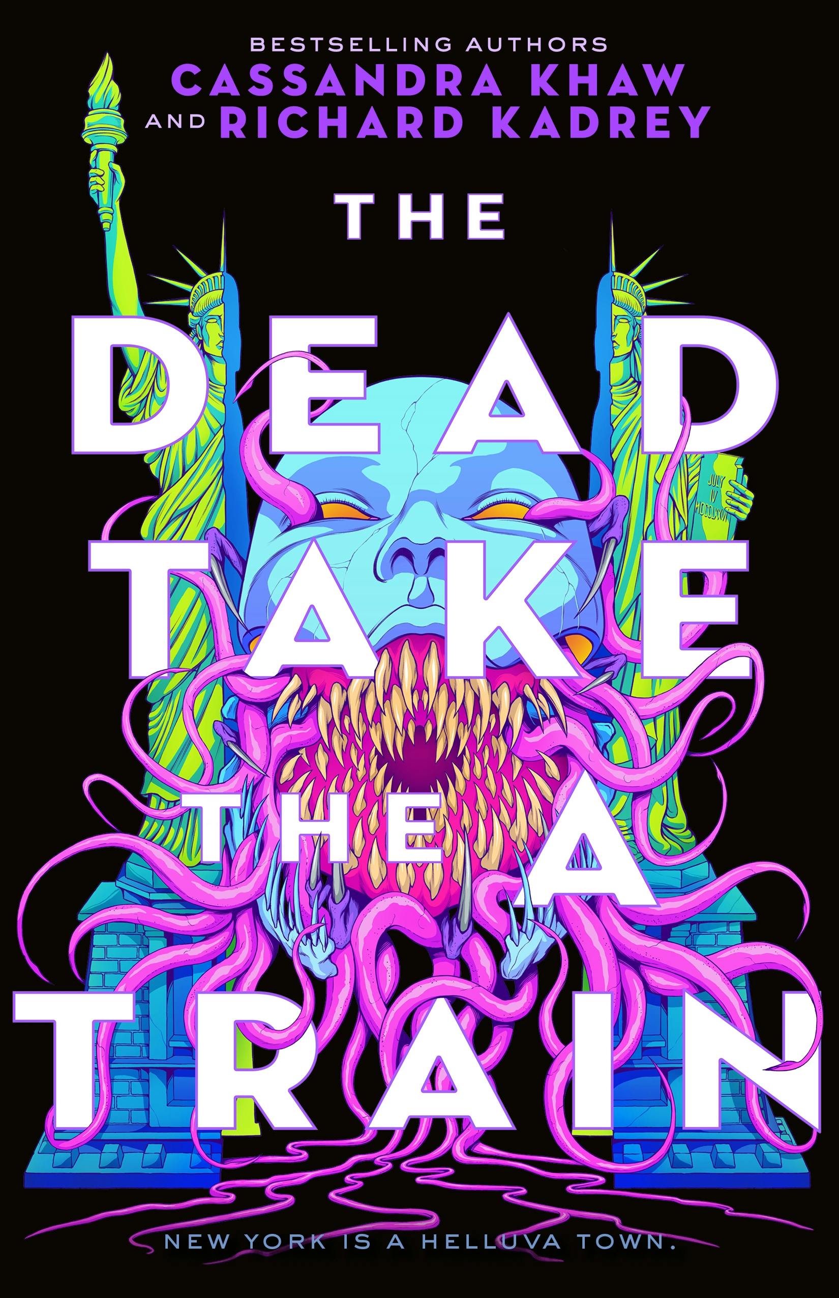 Cover for the book titled as: The Dead Take the A Train