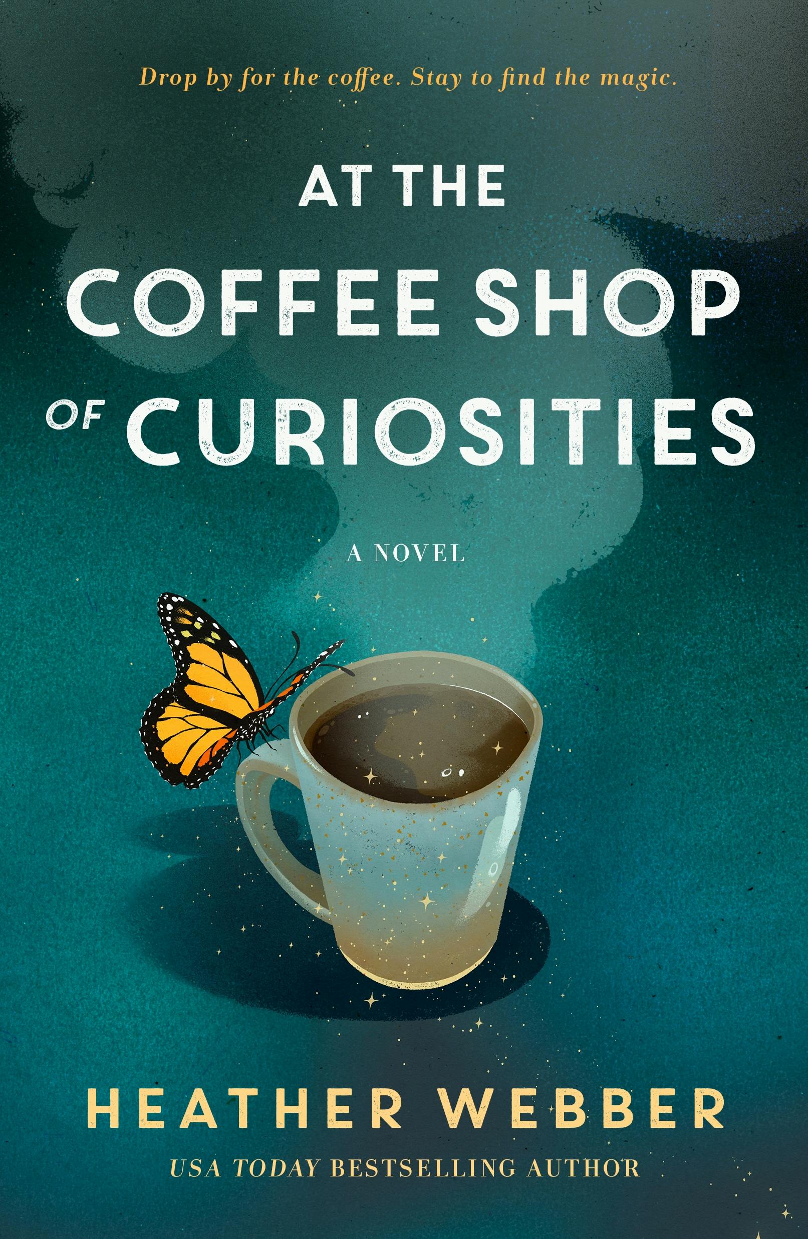 Cover for the book titled as: At the Coffee Shop of Curiosities