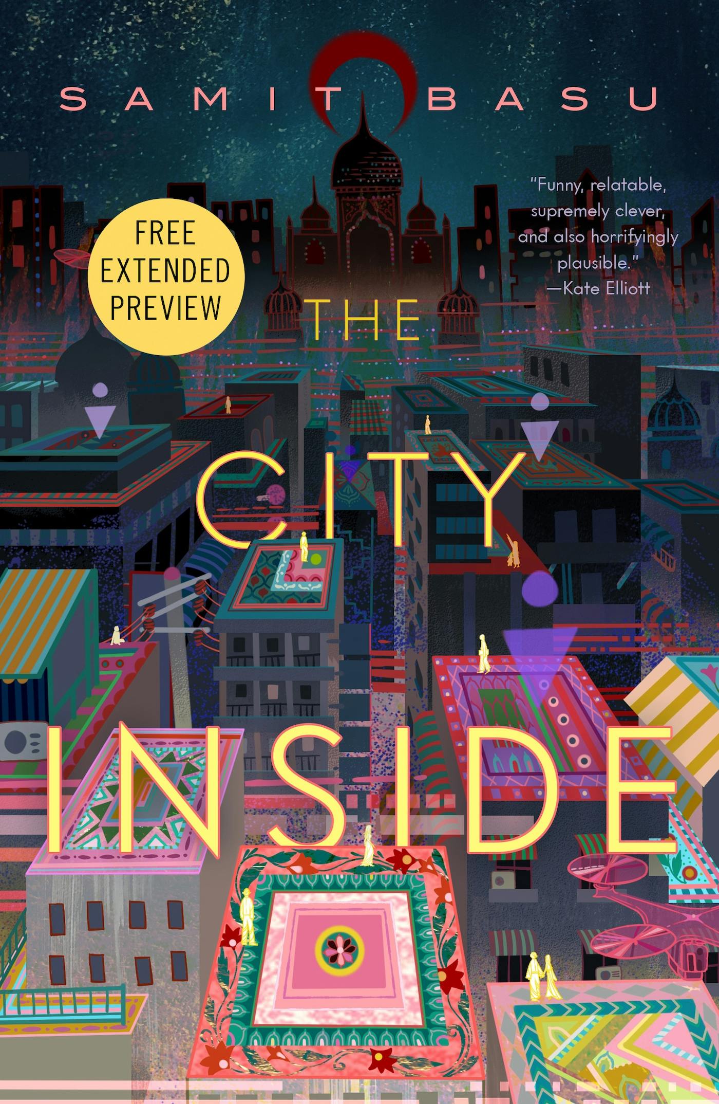 Cover for the book titled as: The City Inside Sneak Peek