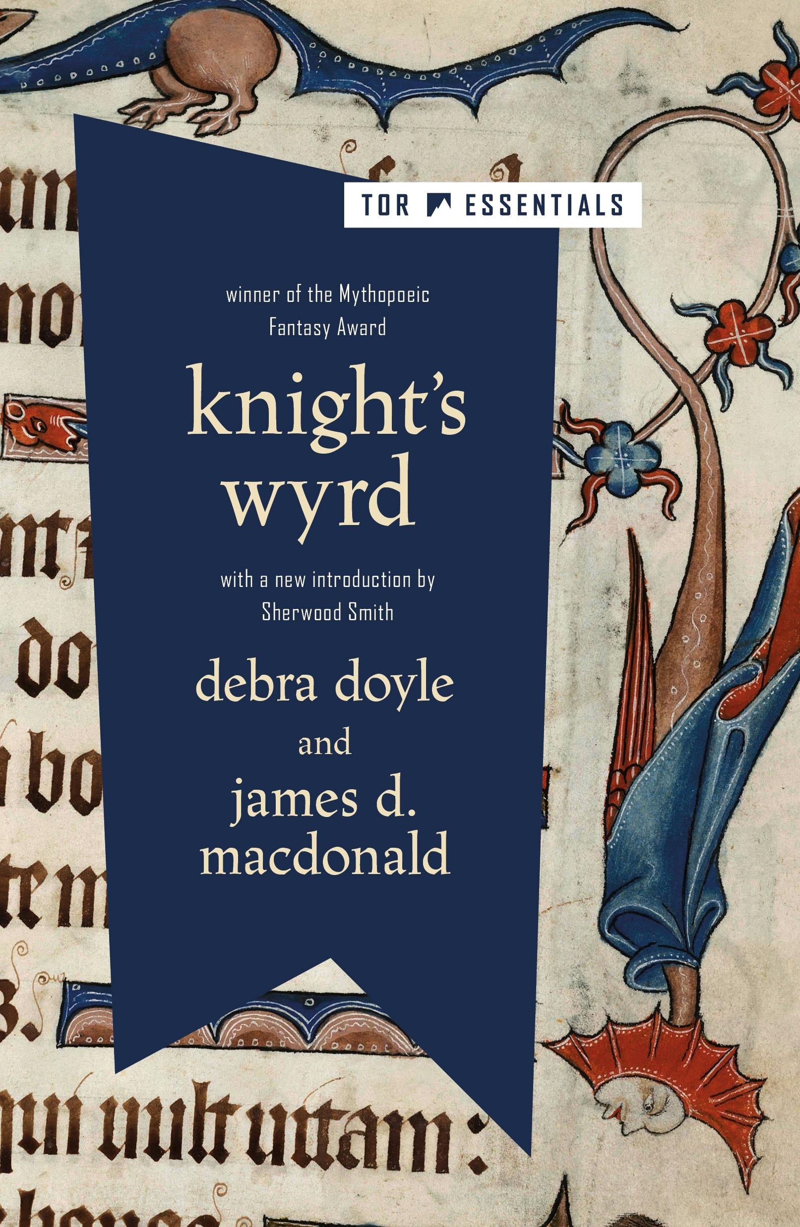 Cover for the book titled as: Knight's Wyrd