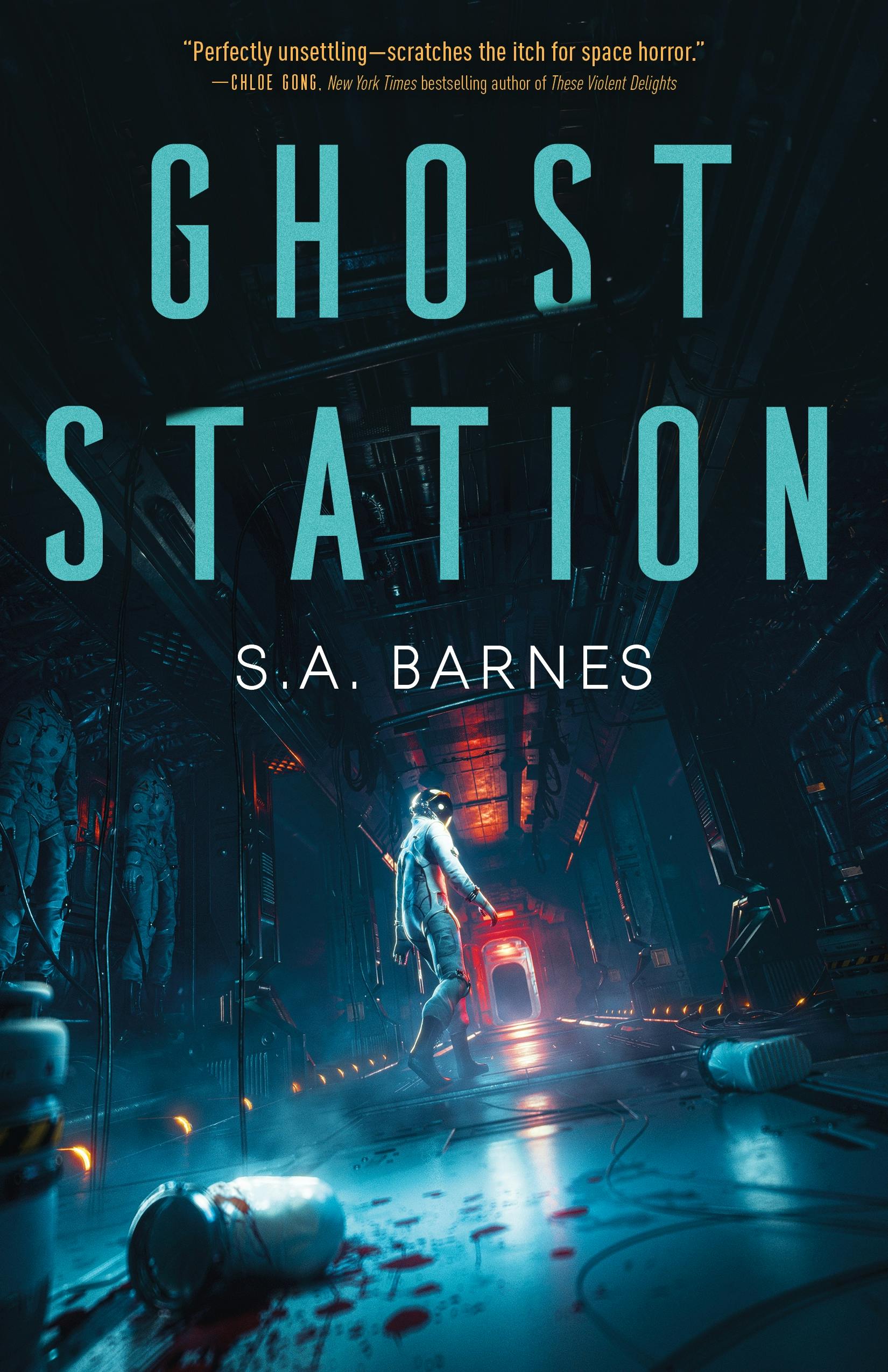 Cover for the book titled as: Ghost Station