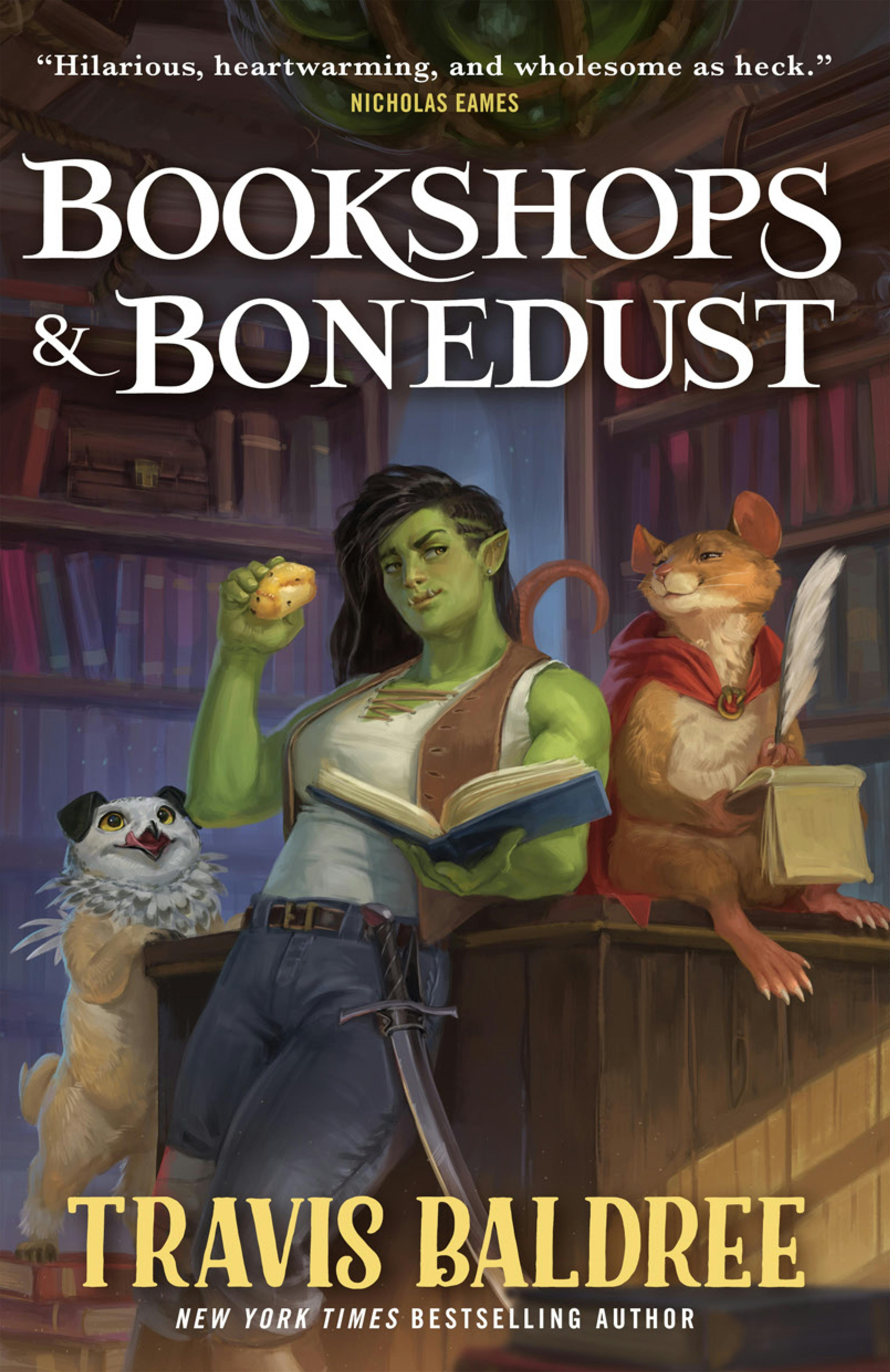 Cover for the book titled as: Bookshops & Bonedust