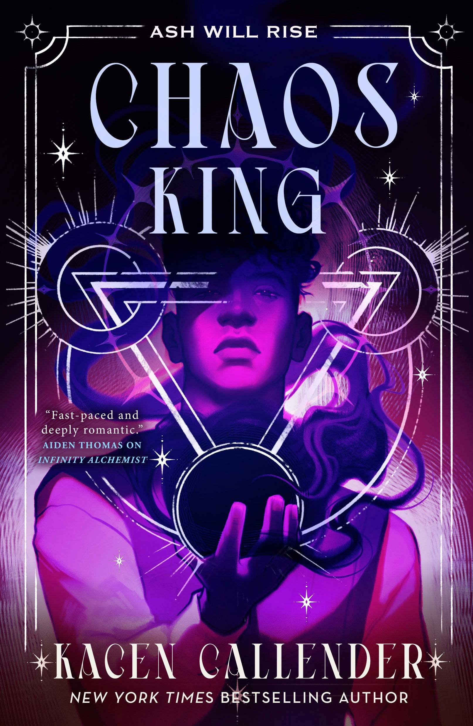 Cover for the book titled as: Chaos King