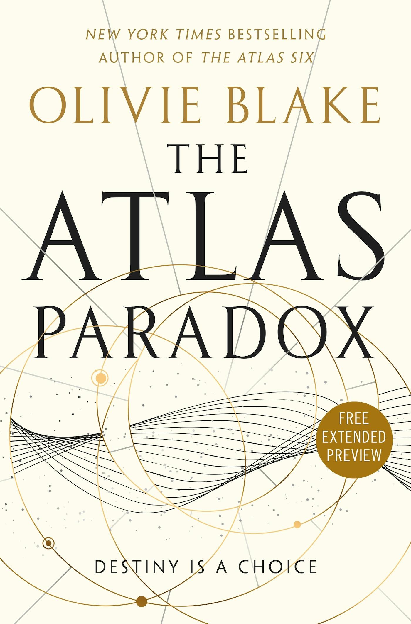 Cover for the book titled as: The Atlas Paradox Sneak Peek