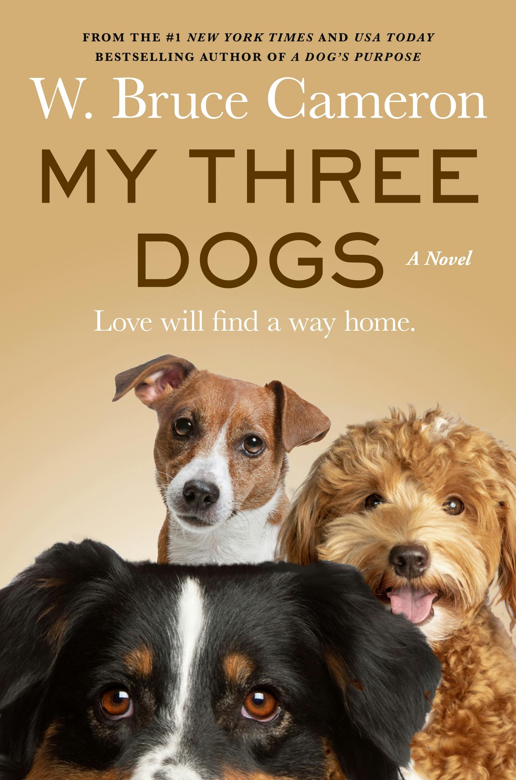 Cover for the book titled as: My Three Dogs
