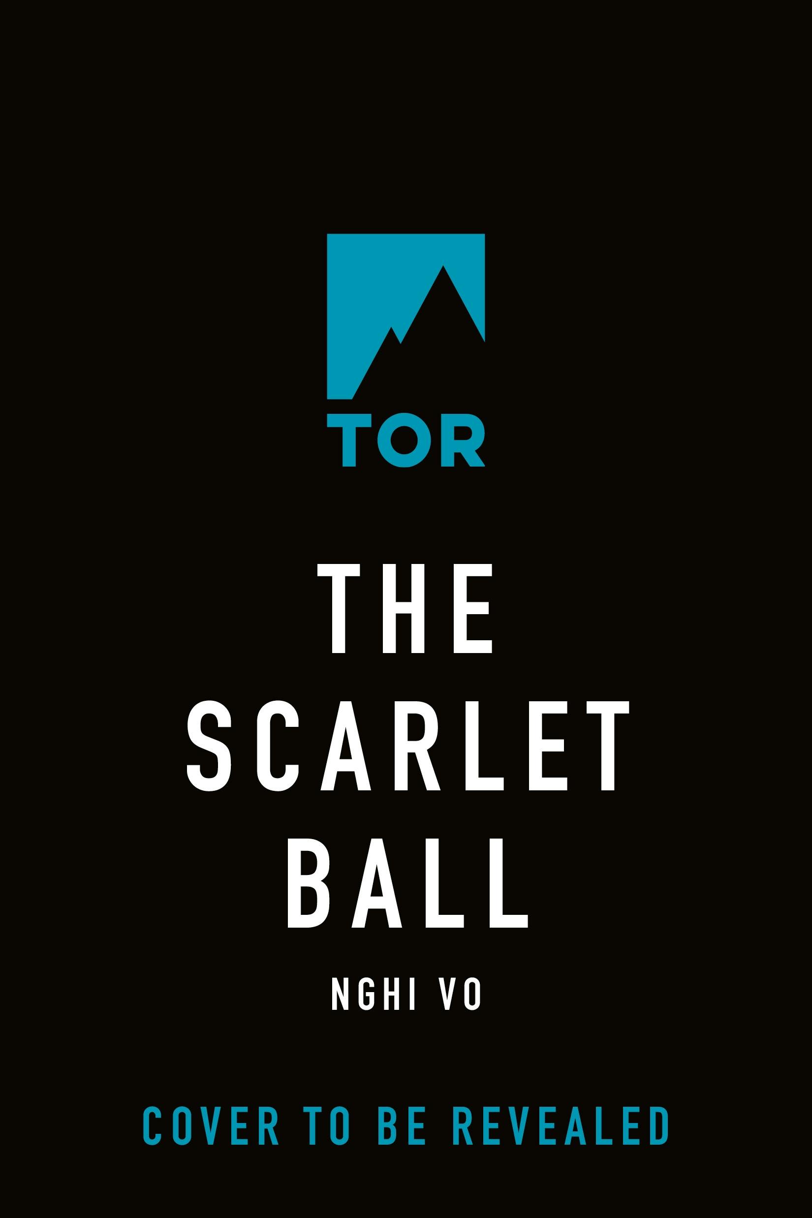 Cover for the book titled as: The Scarlet Ball