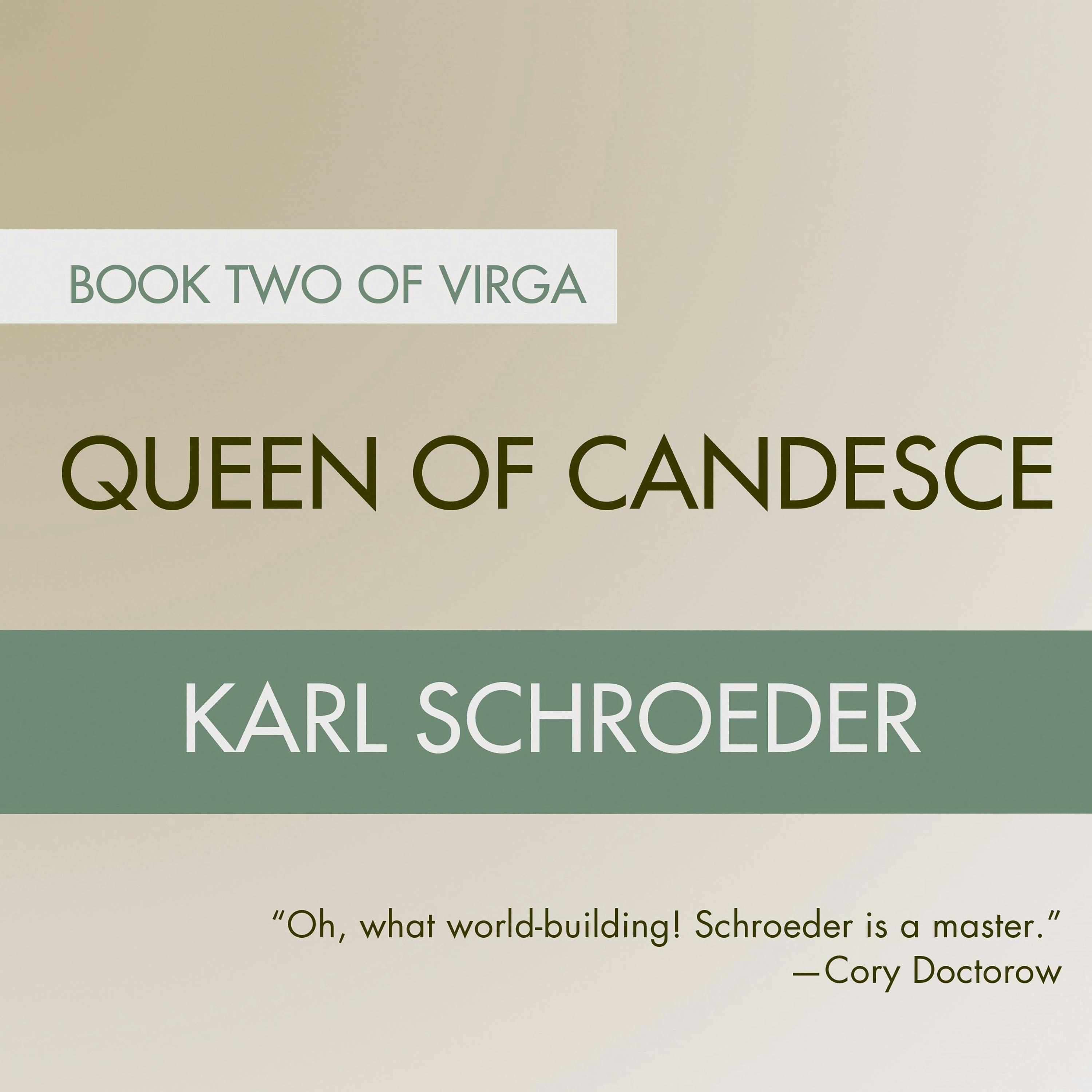 Cover for the book titled as: Queen of Candesce