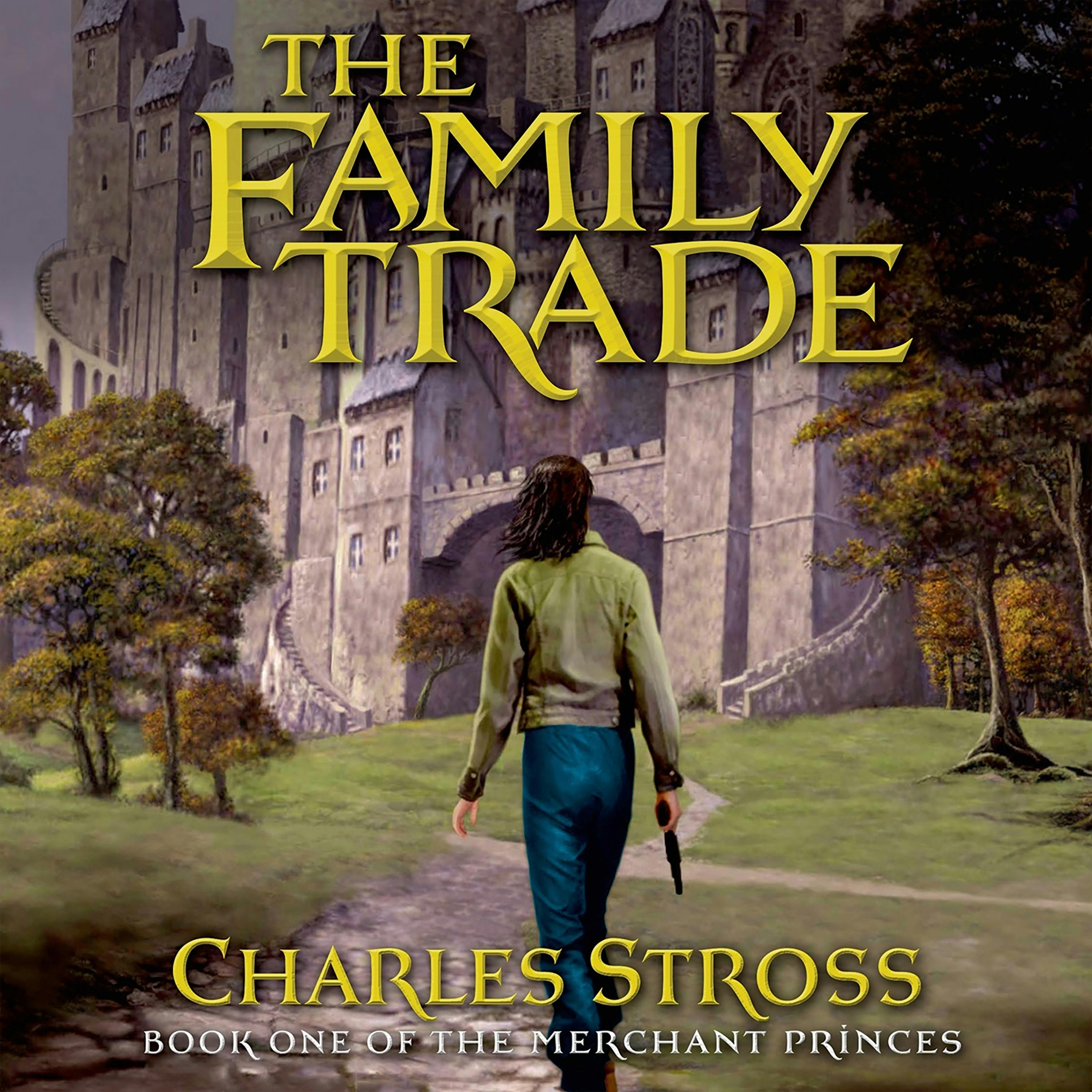 Cover for the book titled as: The Family Trade