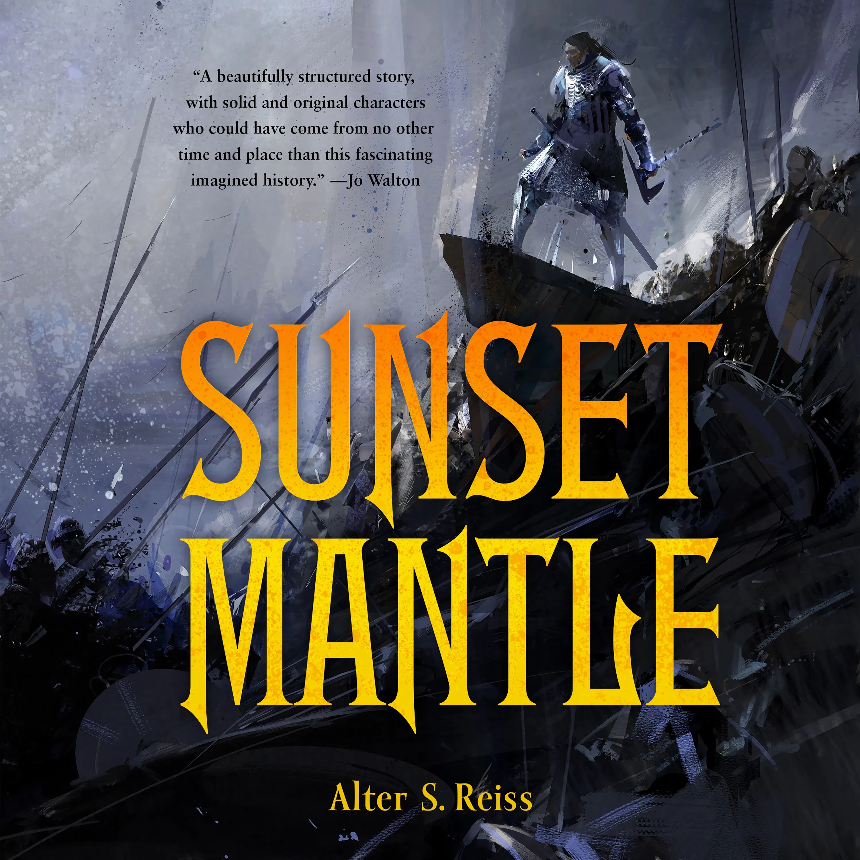 Cover for the book titled as: Sunset Mantle