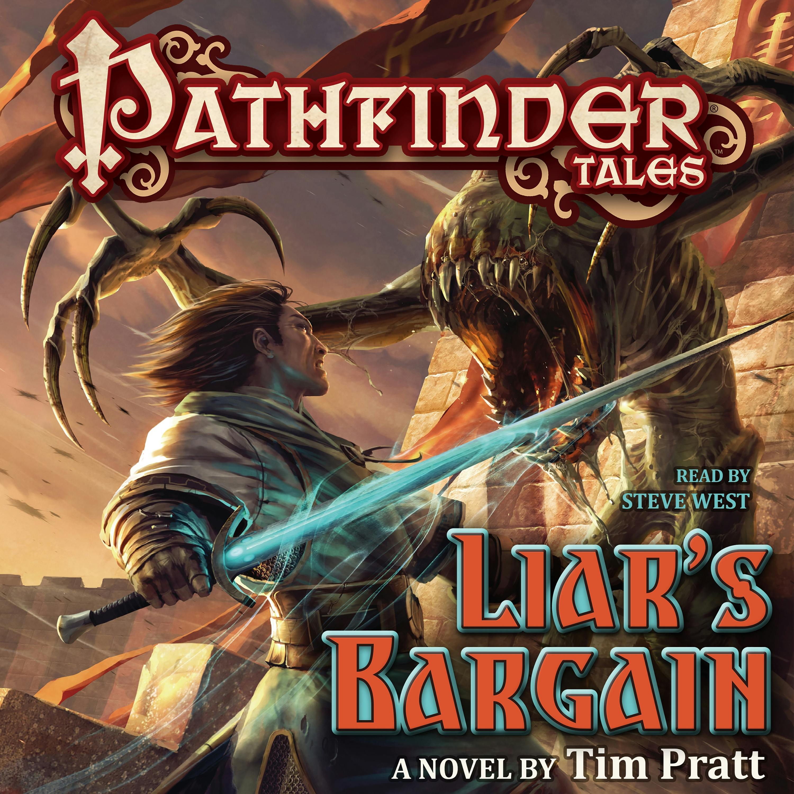 Cover for the book titled as: Pathfinder Tales: Liar's Bargain