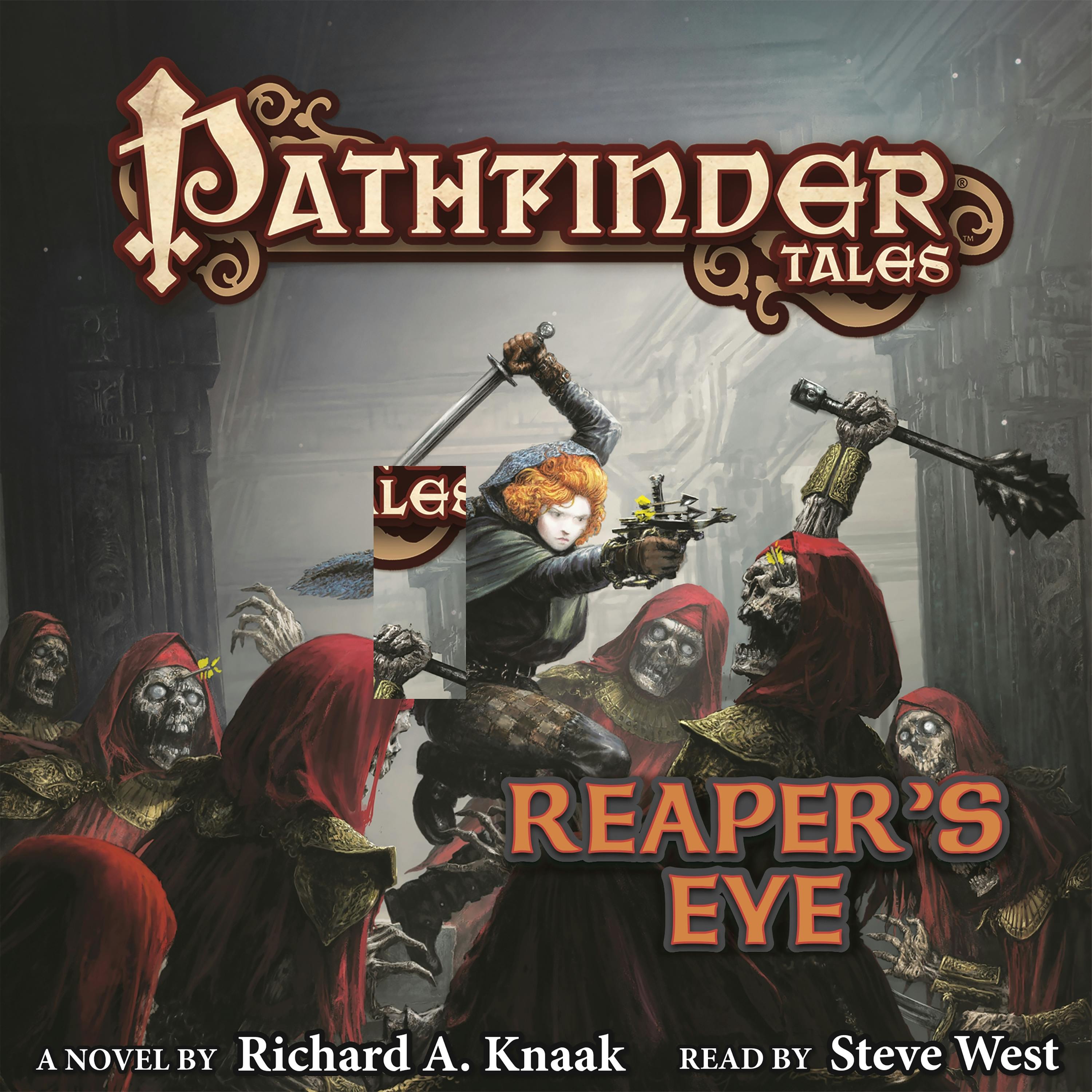 Cover for the book titled as: Pathfinder Tales: Reaper's Eye