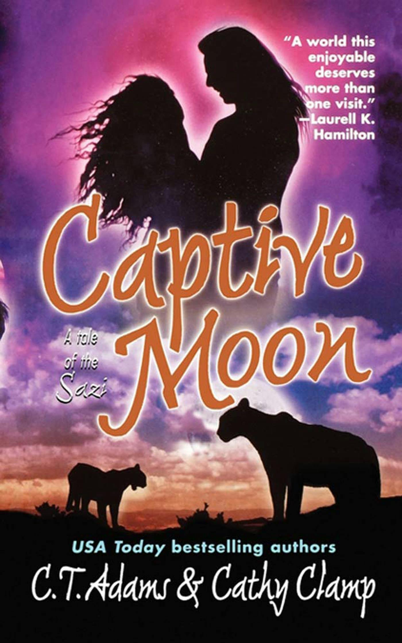 Cover for the book titled as: Captive Moon