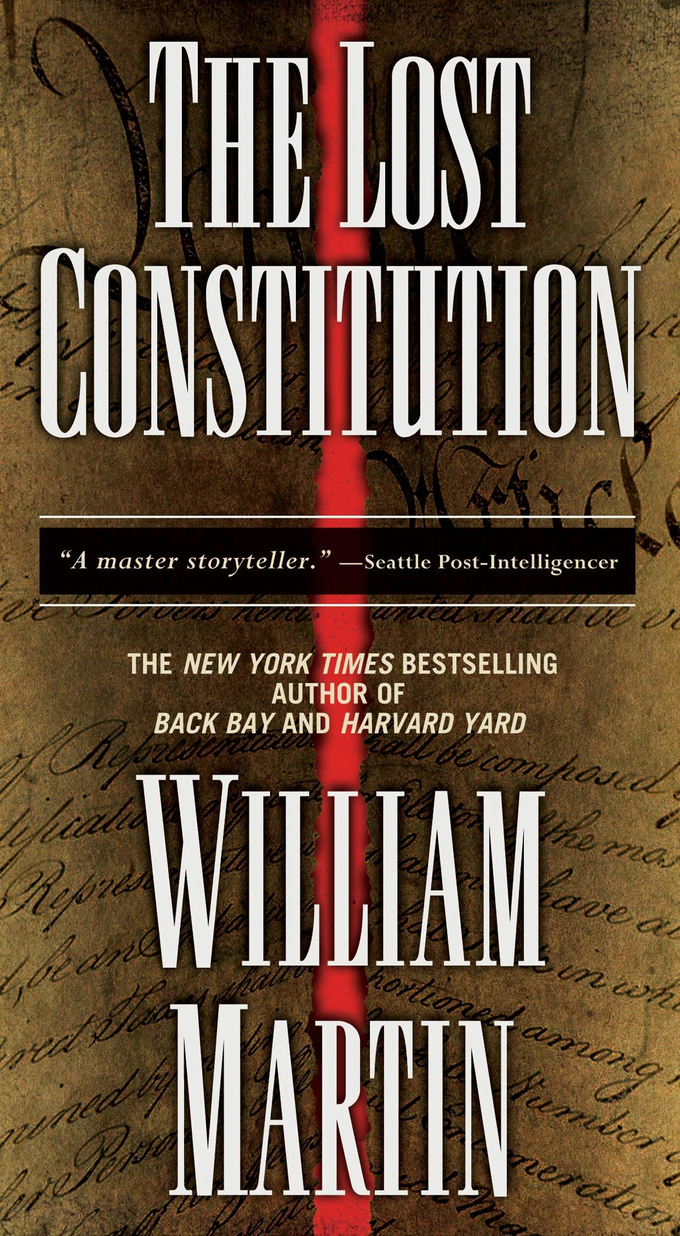 Cover for the book titled as: The Lost Constitution