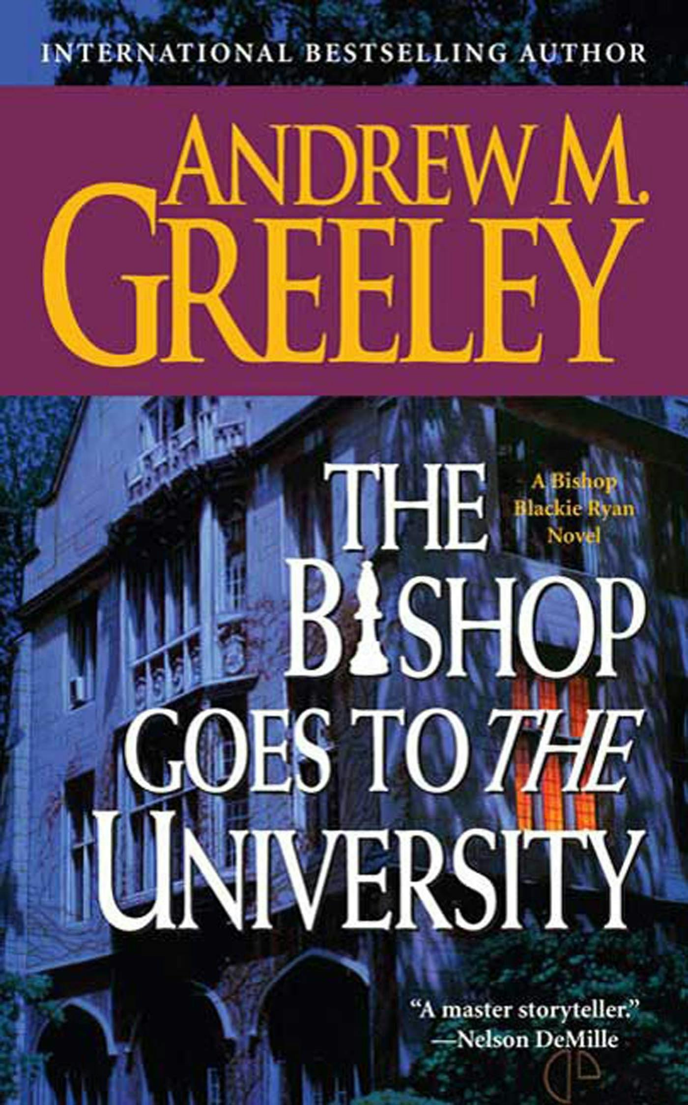 Cover for the book titled as: The Bishop Goes to the University