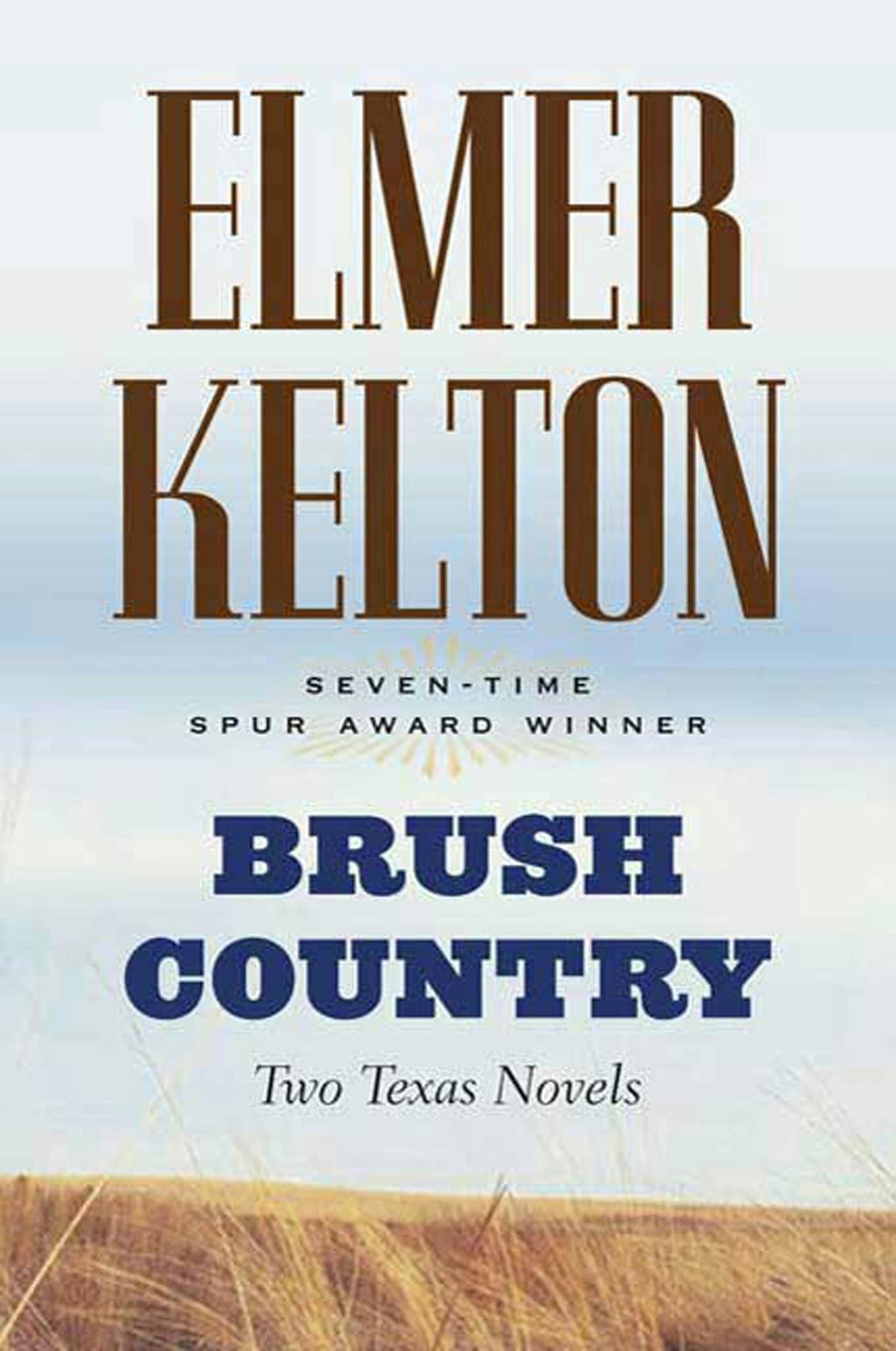 Cover for the book titled as: Brush Country