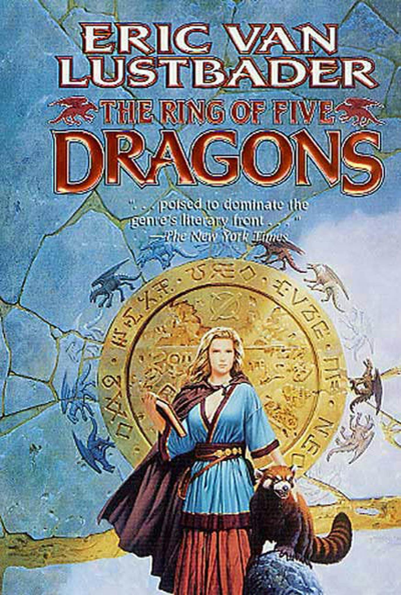 Cover for the book titled as: The Ring of Five Dragons