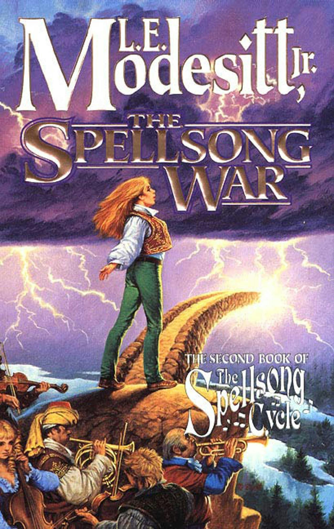 Cover for the book titled as: The Spellsong War