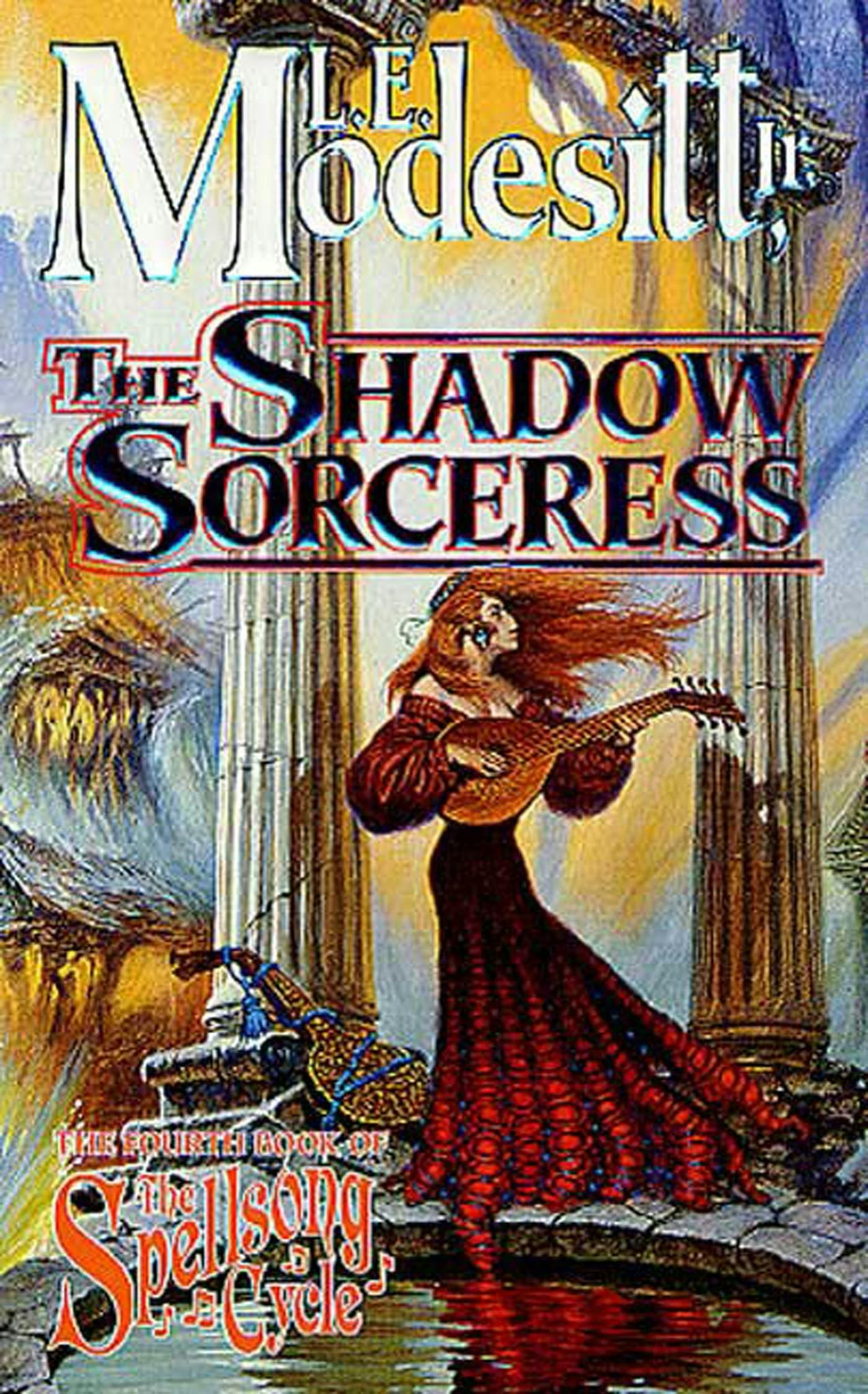 Cover for the book titled as: The Shadow Sorceress