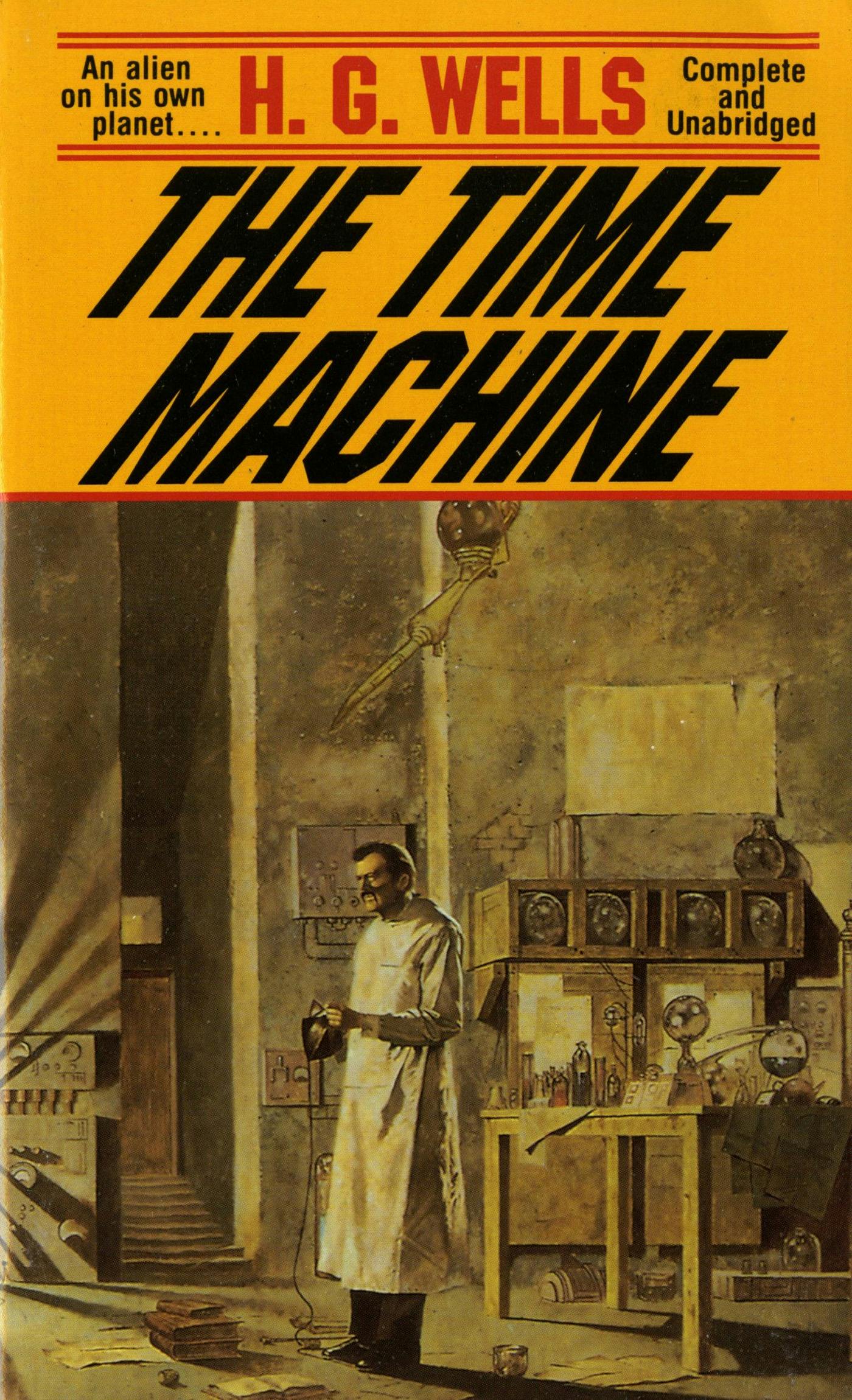 Cover for the book titled as: The Time Machine