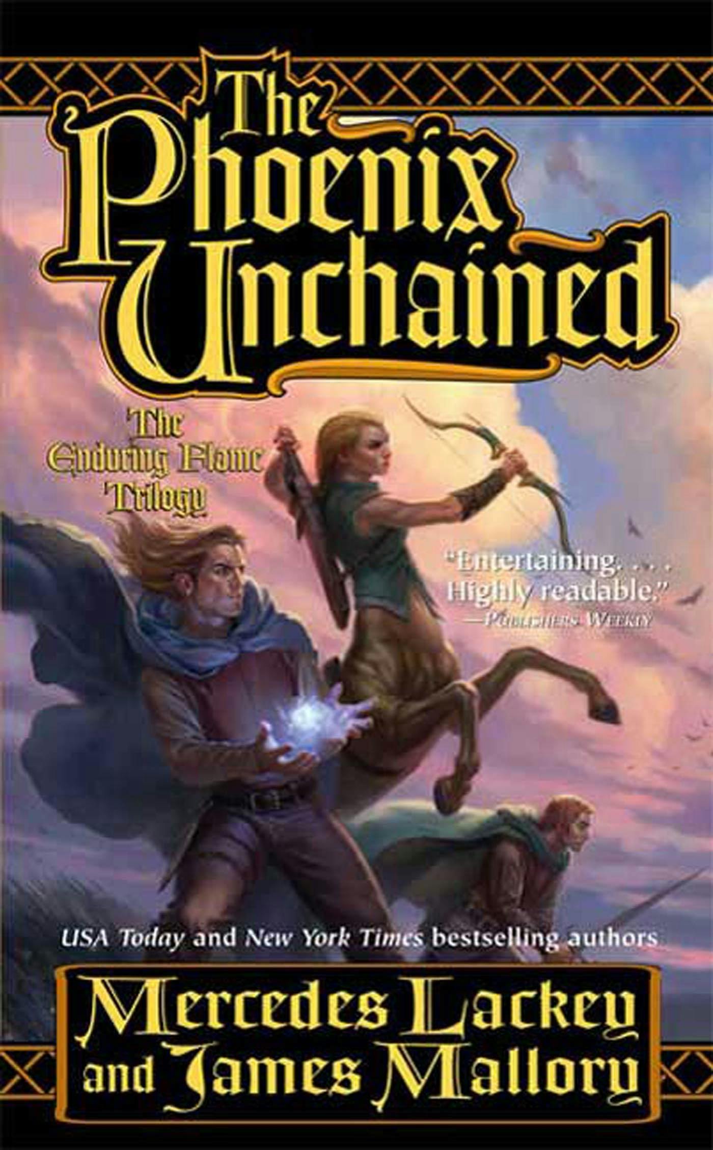 Cover for the book titled as: The Phoenix Unchained