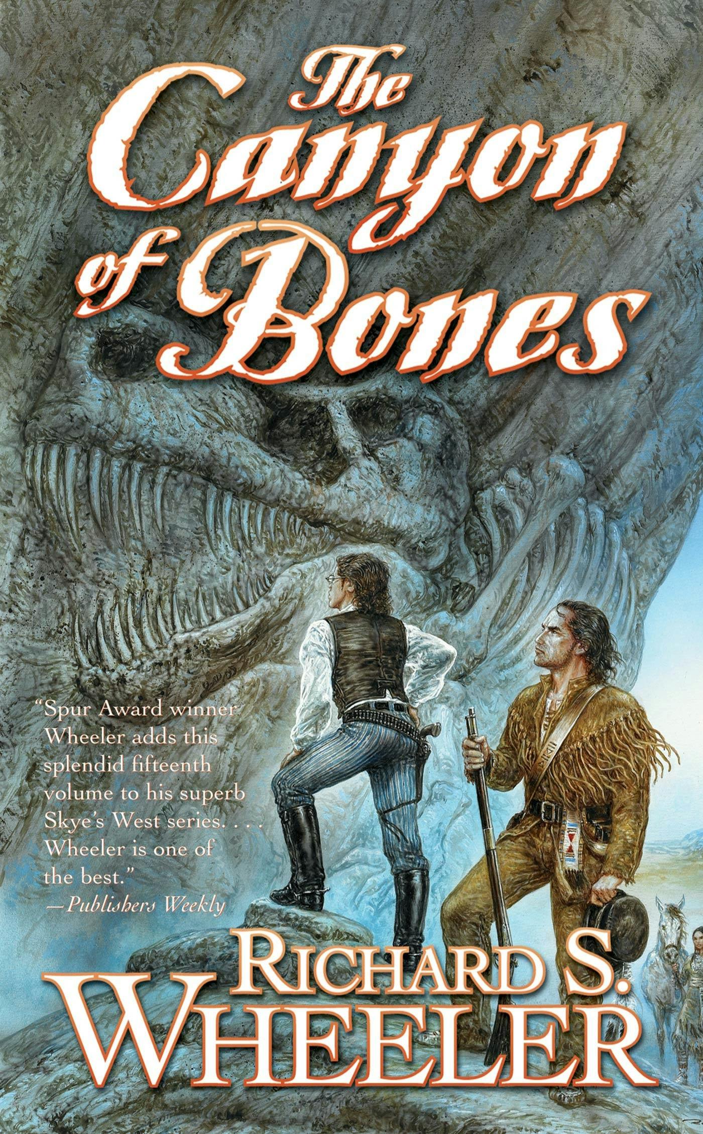 Cover for the book titled as: The Canyon of Bones