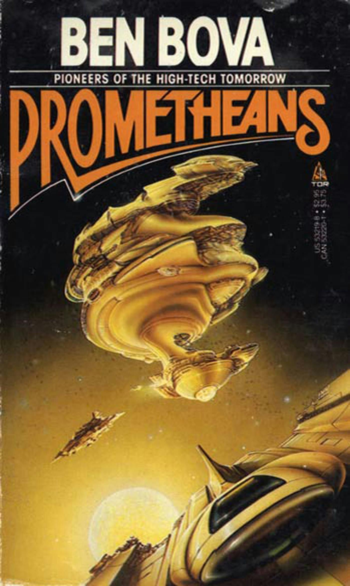 Cover for the book titled as: Prometheans