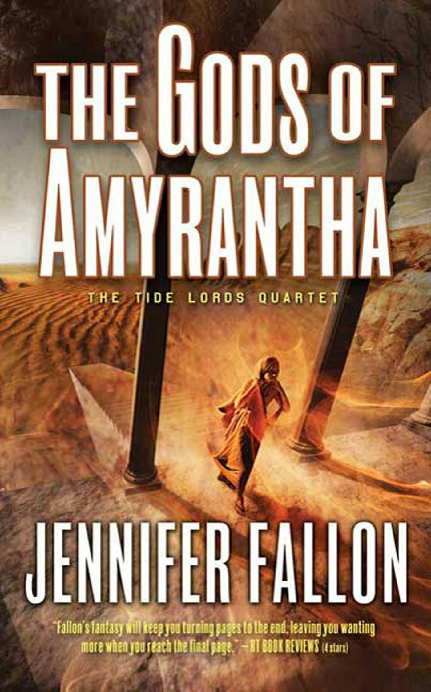 Cover for the book titled as: The Gods of Amyrantha