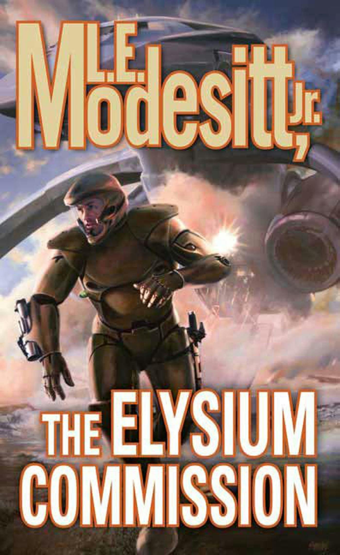 Cover for the book titled as: The Elysium Commission