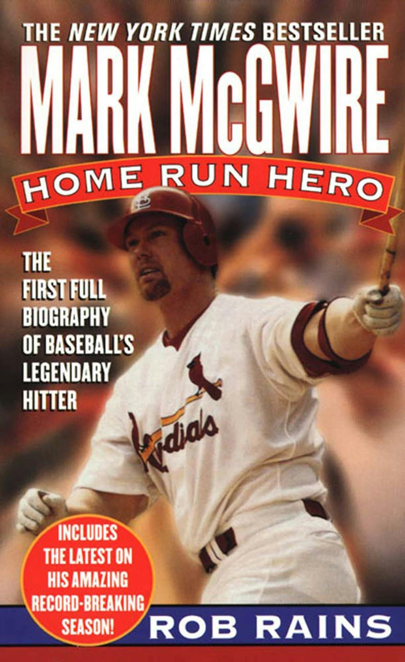Mark McGwire September 8, 1998 St. Louis Cardinals Poster