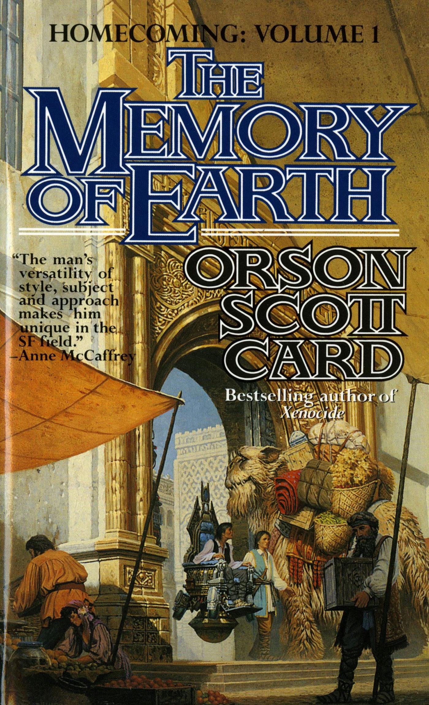 Cover for the book titled as: The Memory of Earth