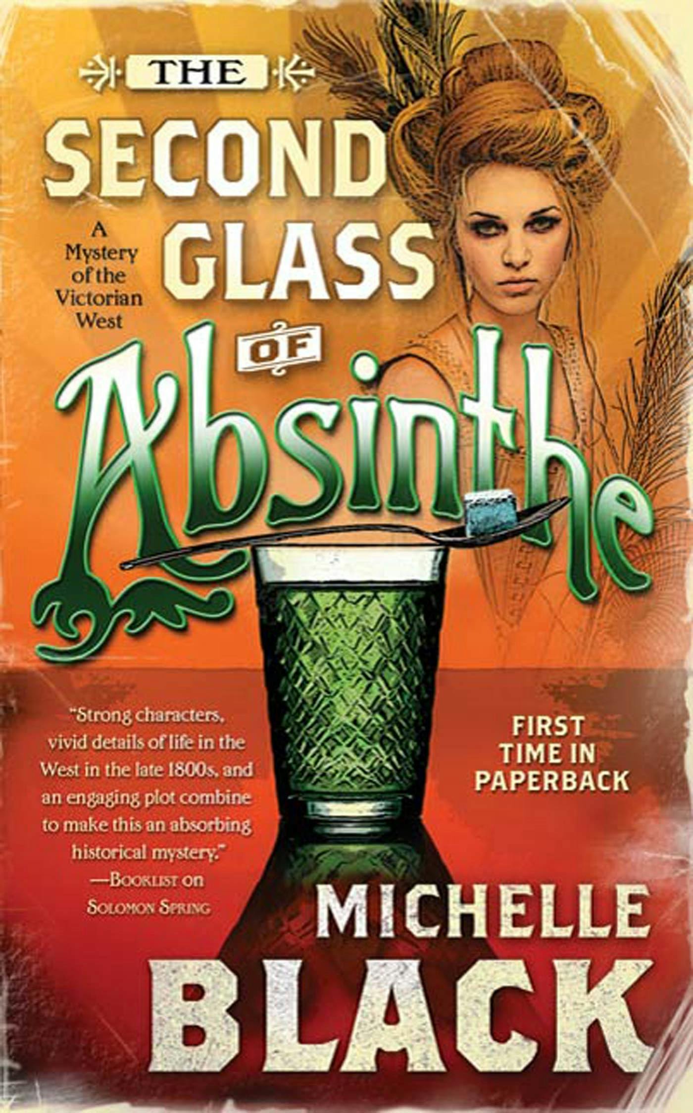 Cover for the book titled as: The Second Glass of Absinthe