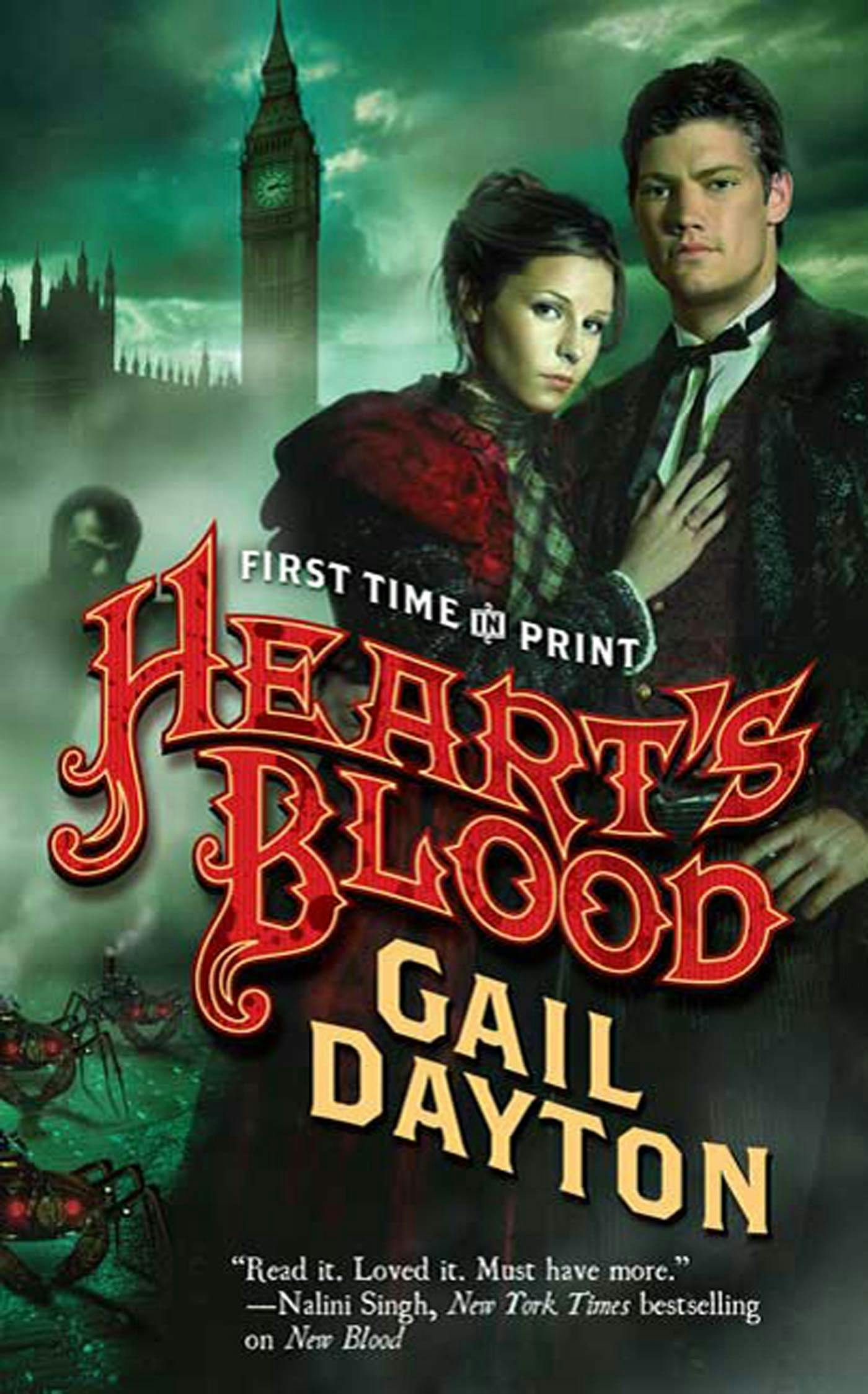 Cover for the book titled as: Heart's Blood