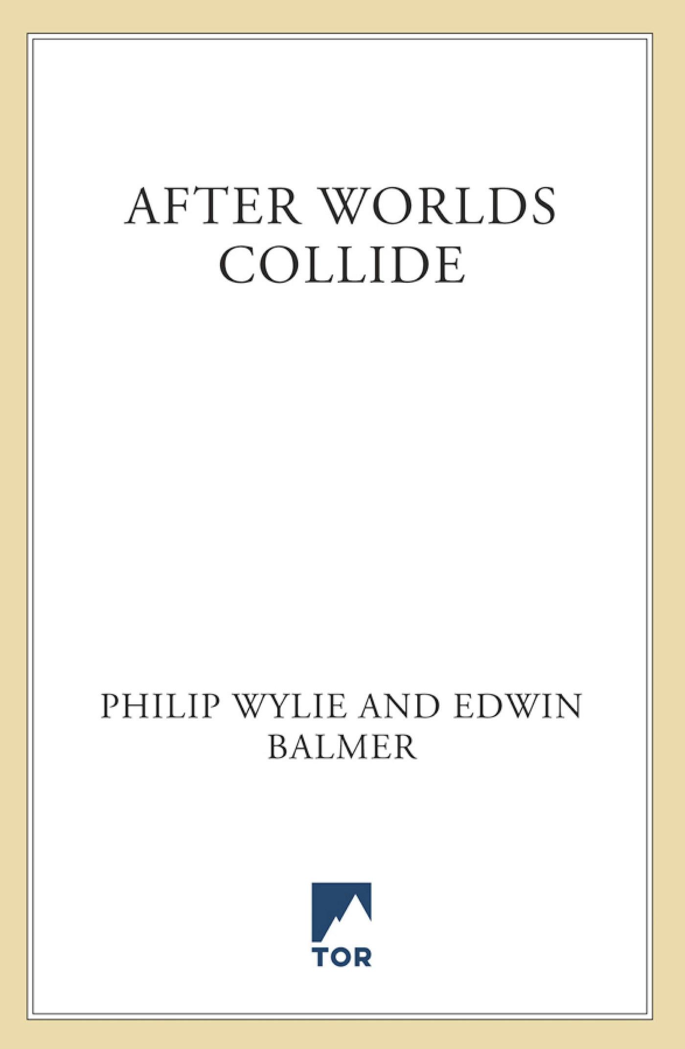 Cover for the book titled as: After Worlds Collide