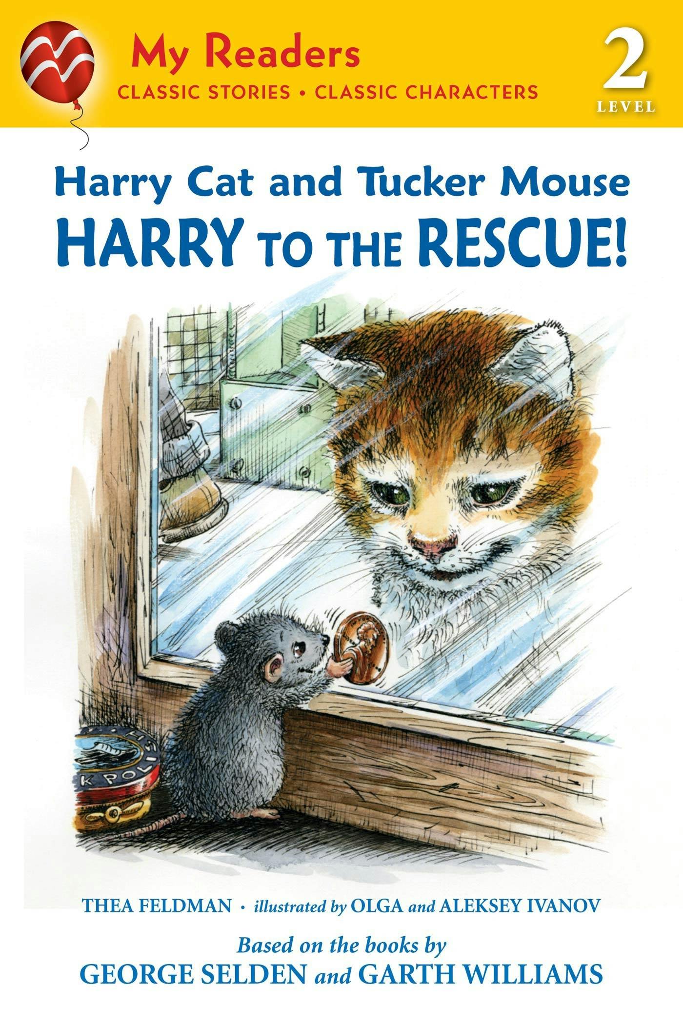 Image of Harry Cat and Tucker Mouse: Harry to the Rescue!