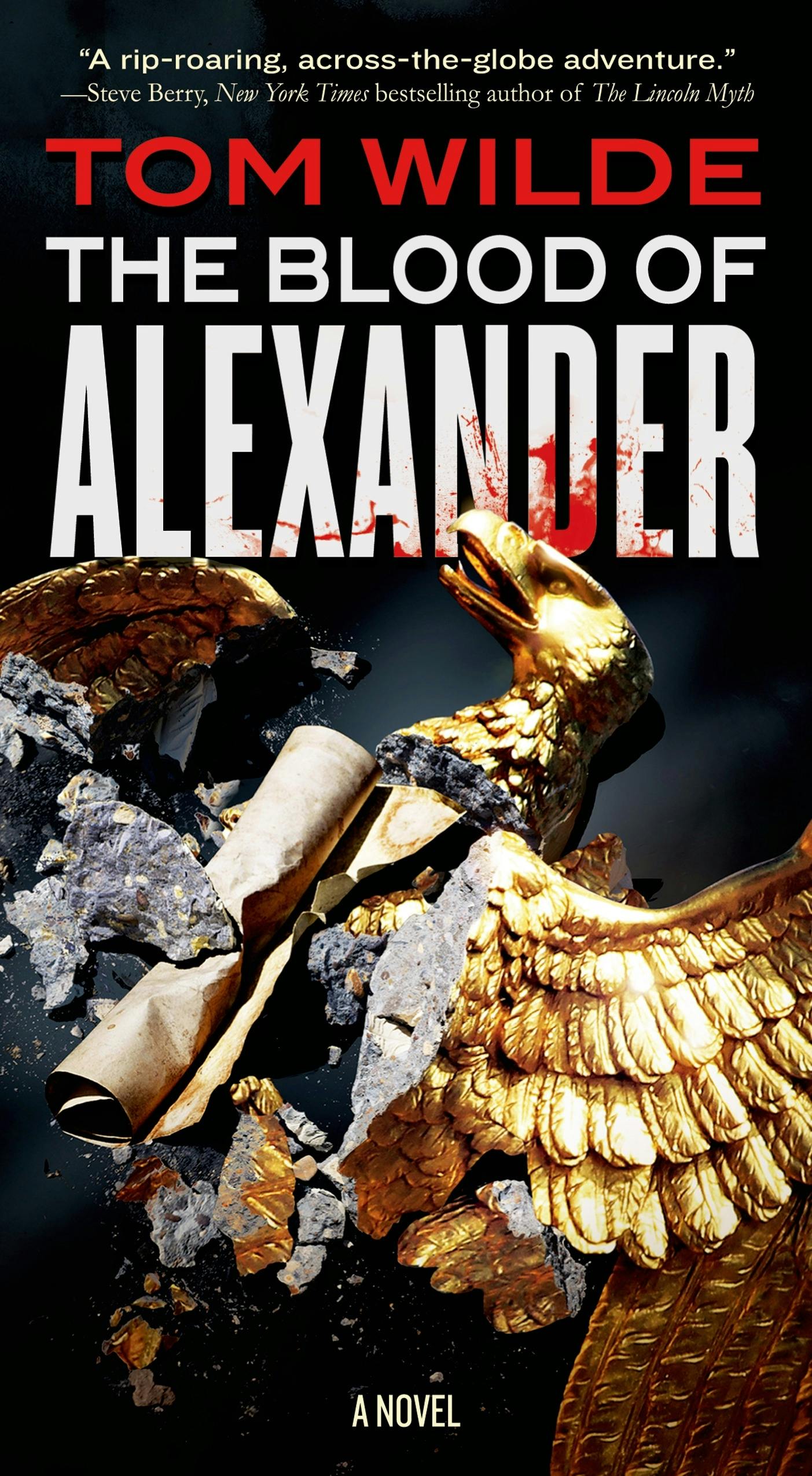 Cover for the book titled as: The Blood of Alexander