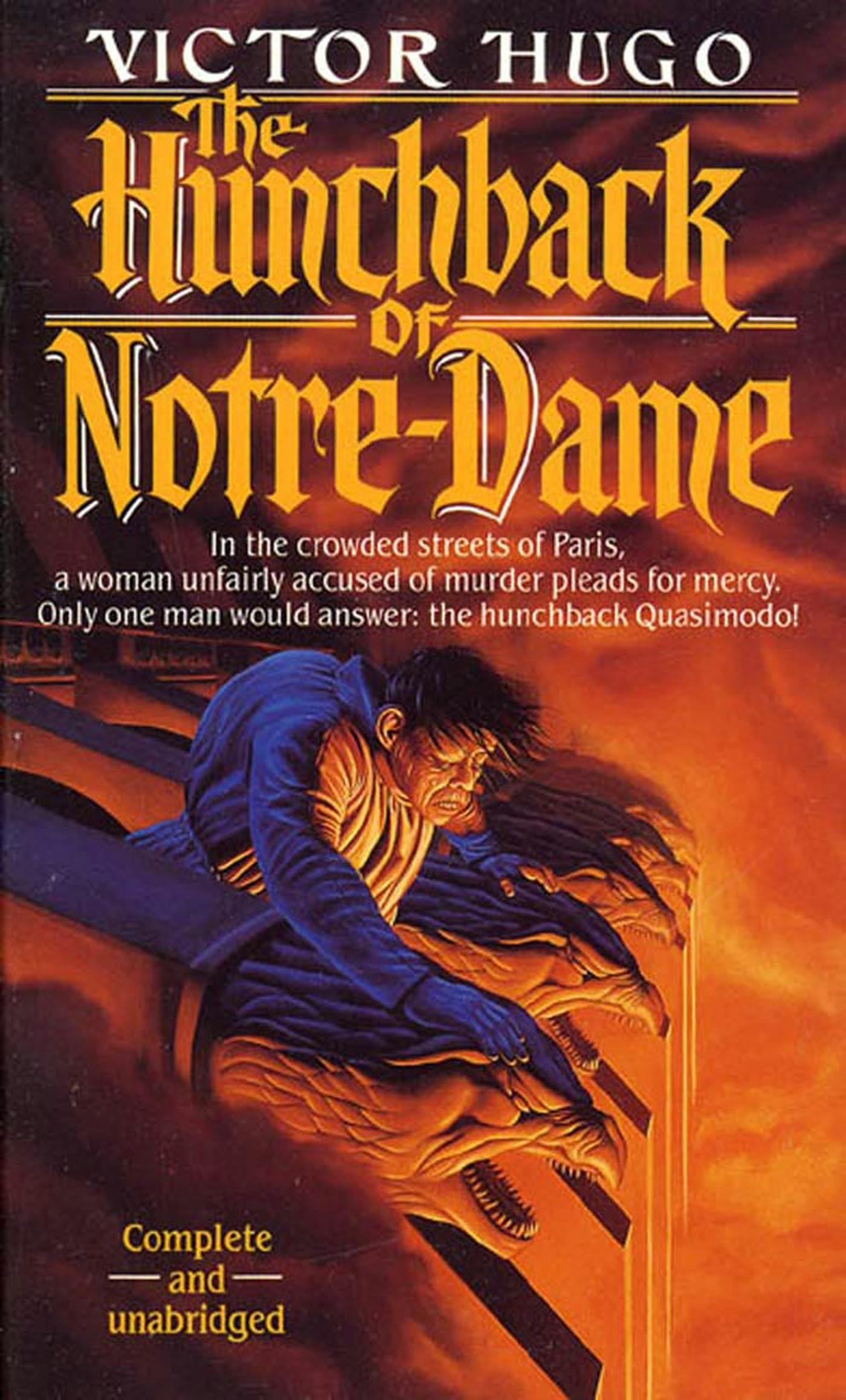 the hunchback of notre dame book report