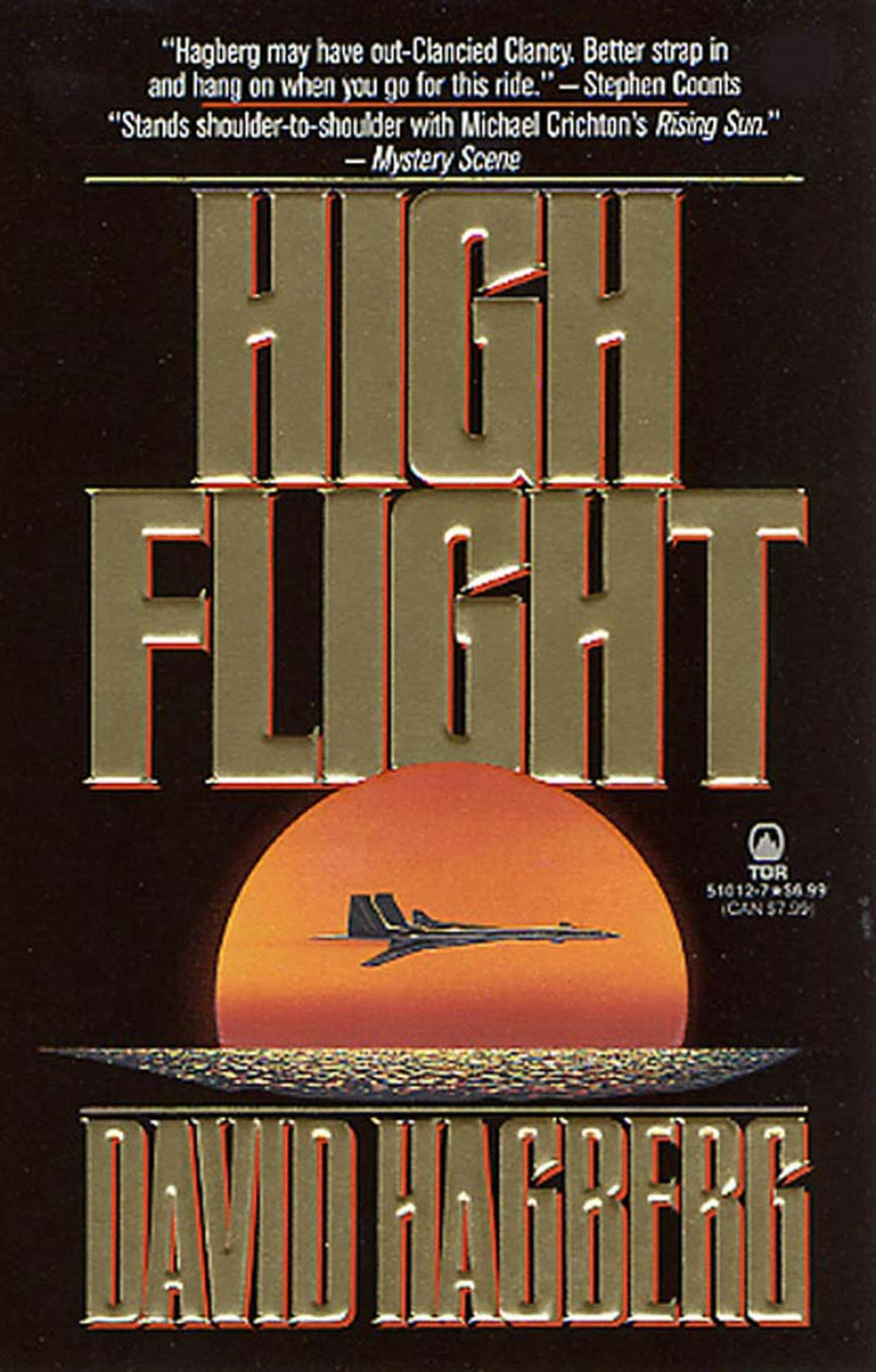 Cover for the book titled as: High Flight