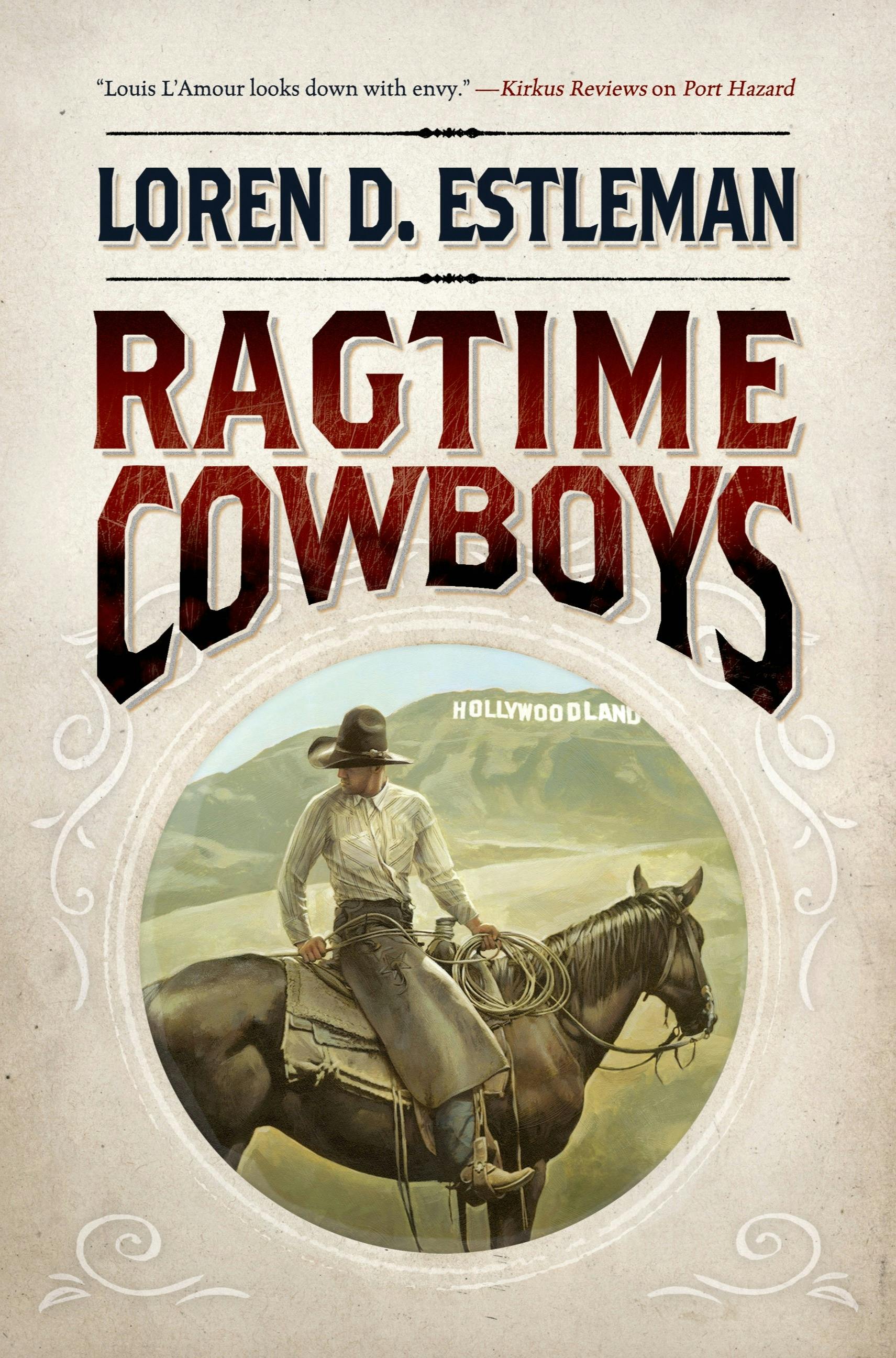 Cover for the book titled as: Ragtime Cowboys