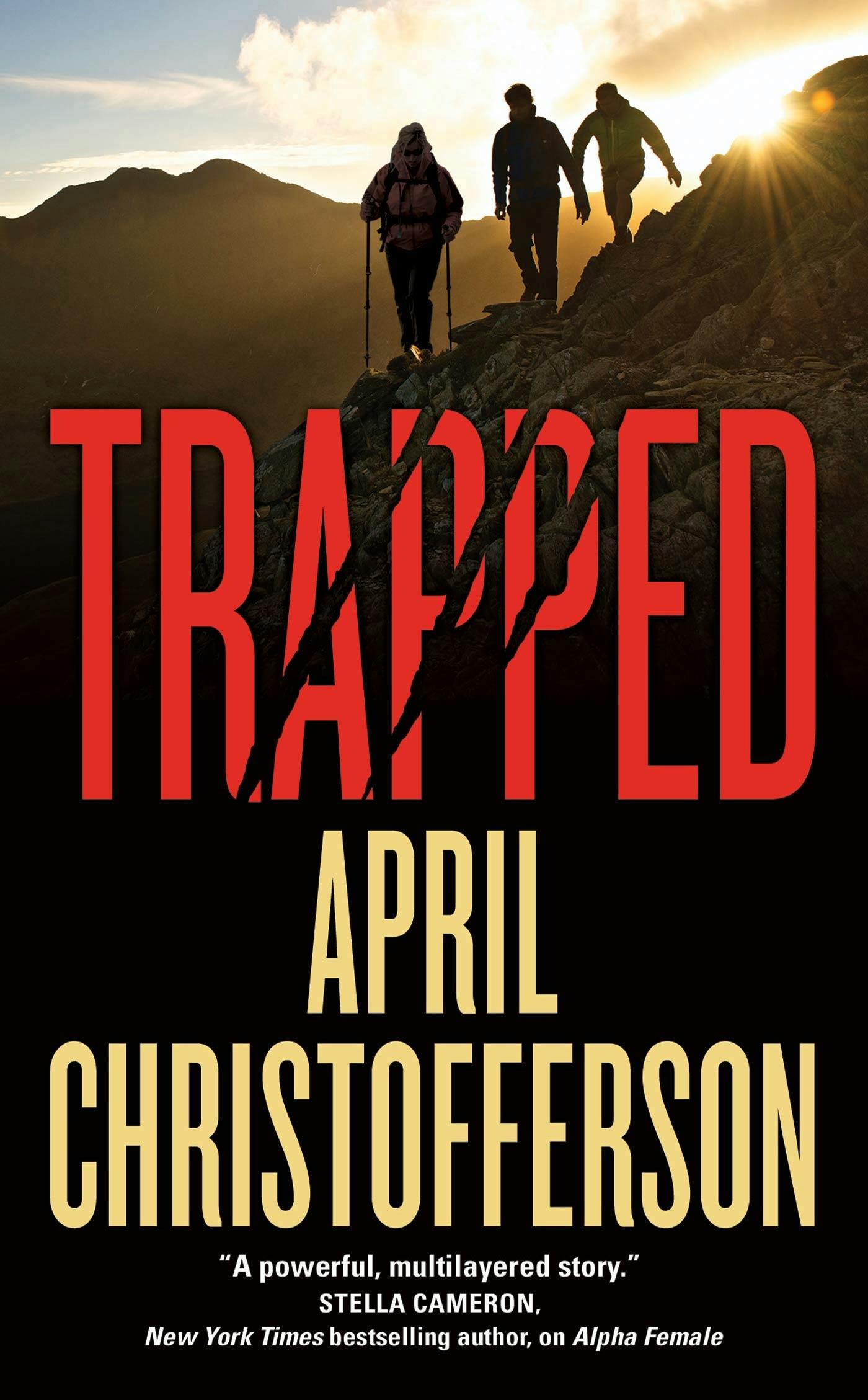 Cover for the book titled as: Trapped