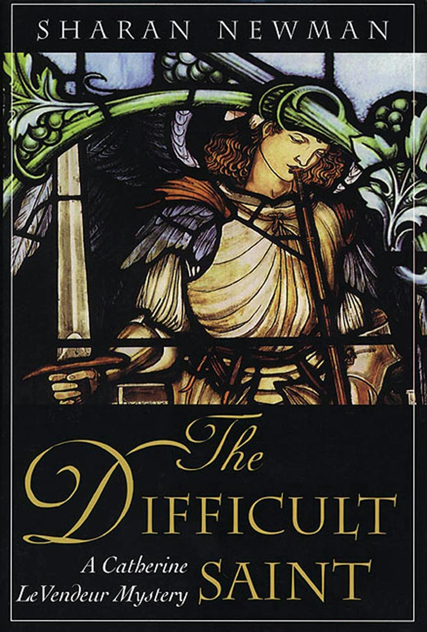 Cover for the book titled as: The Difficult Saint