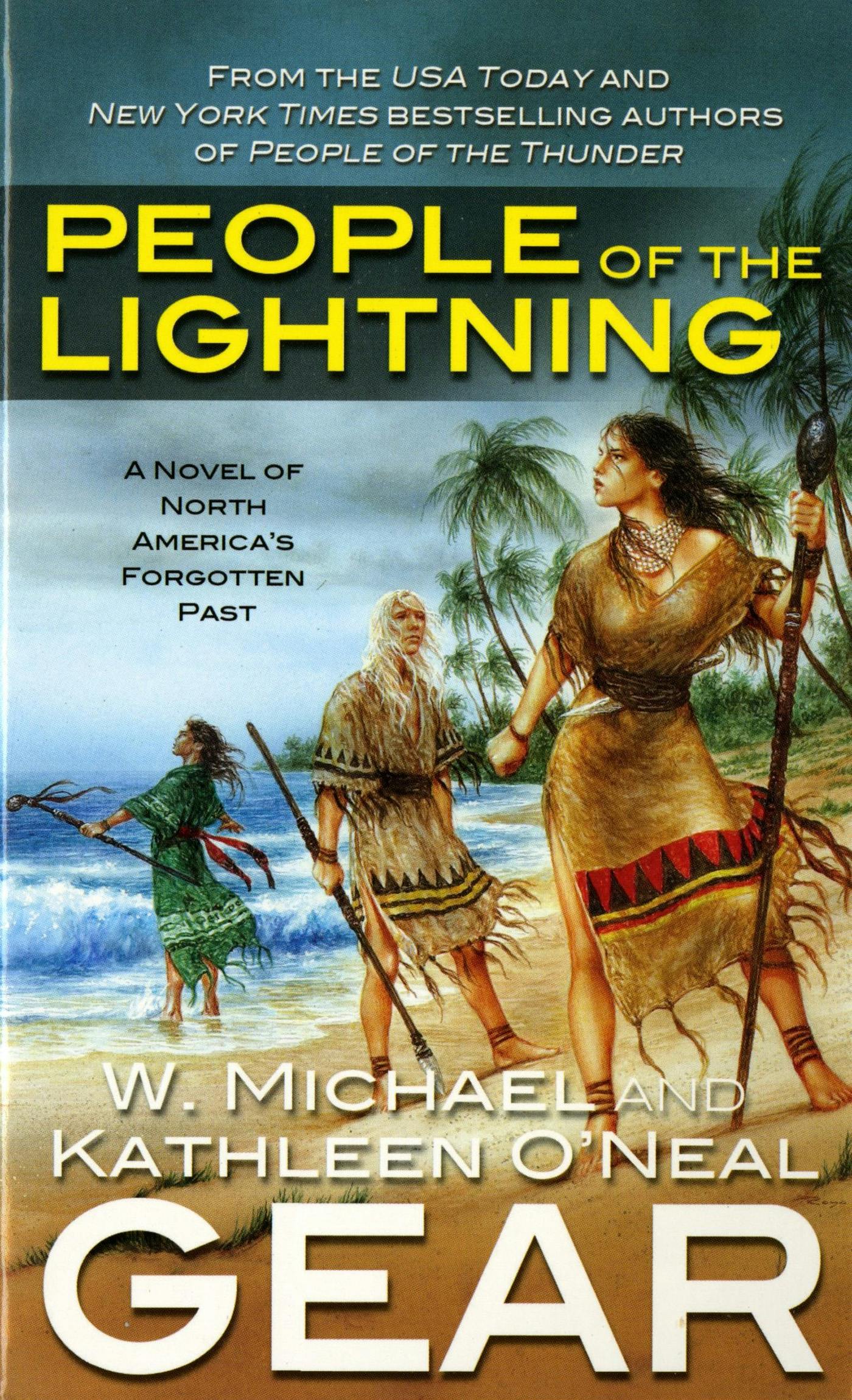 Cover for the book titled as: People of the Lightning