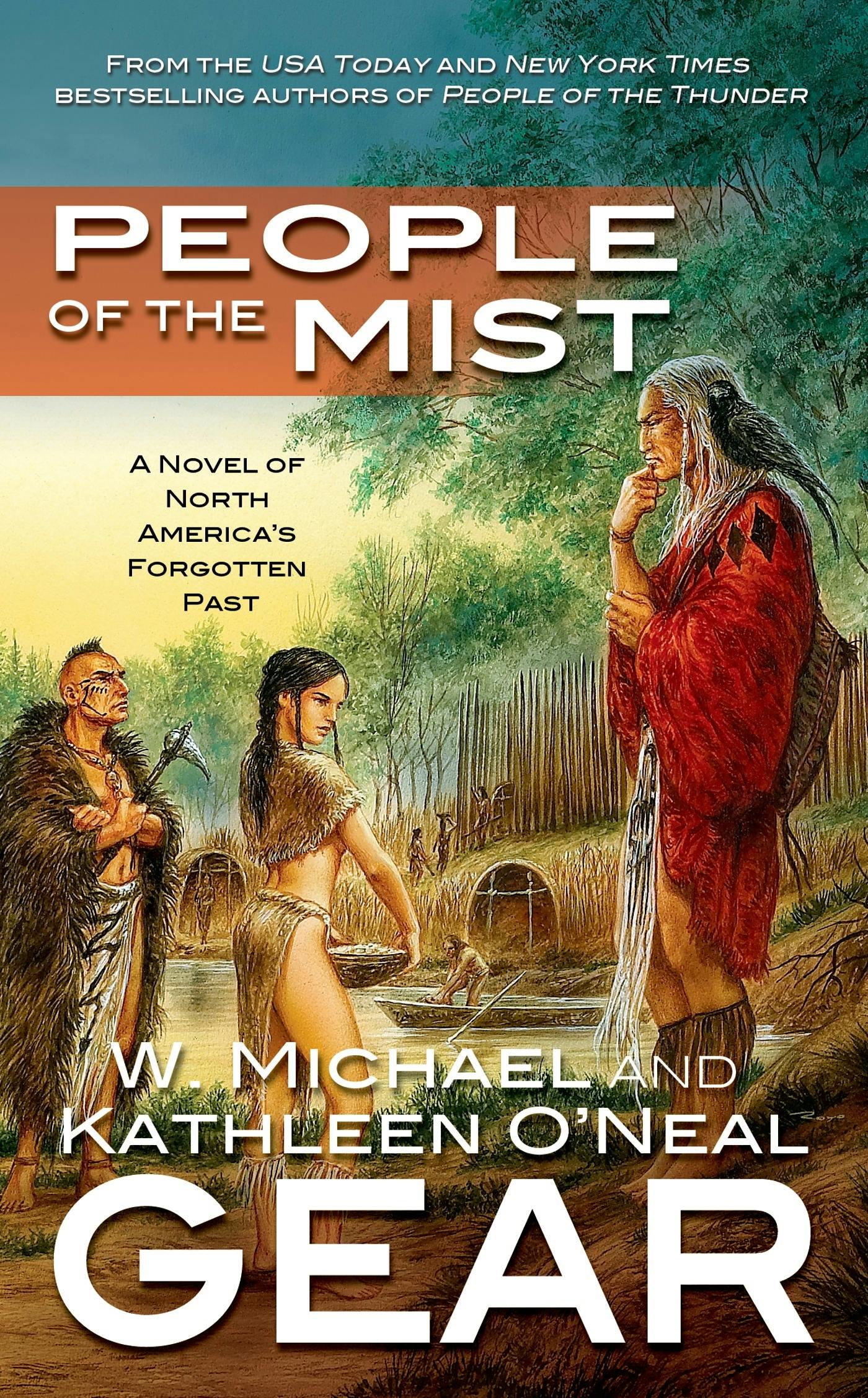 Cover for the book titled as: People of the Mist